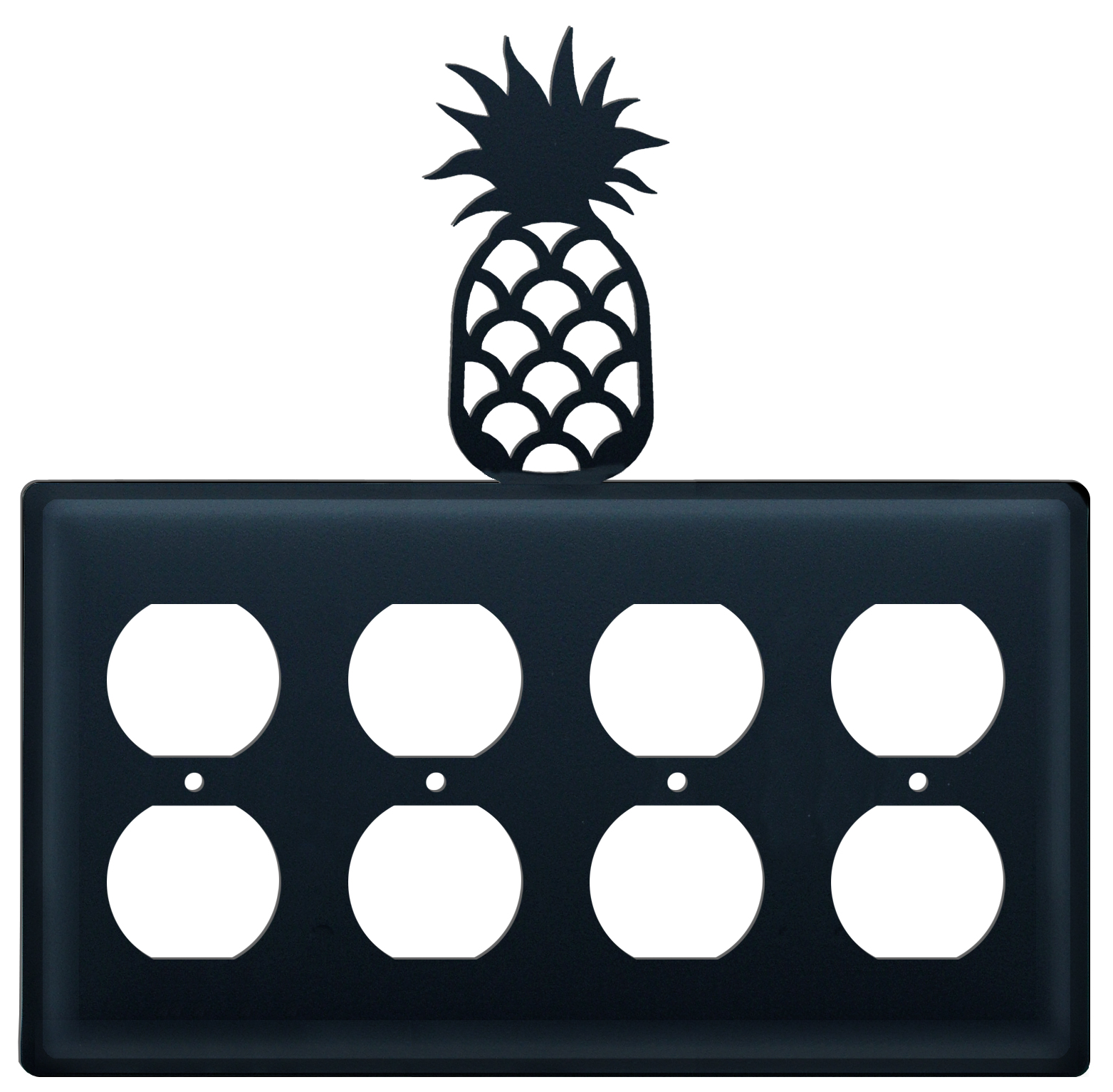 Pineapple Quad. Outlet Cover