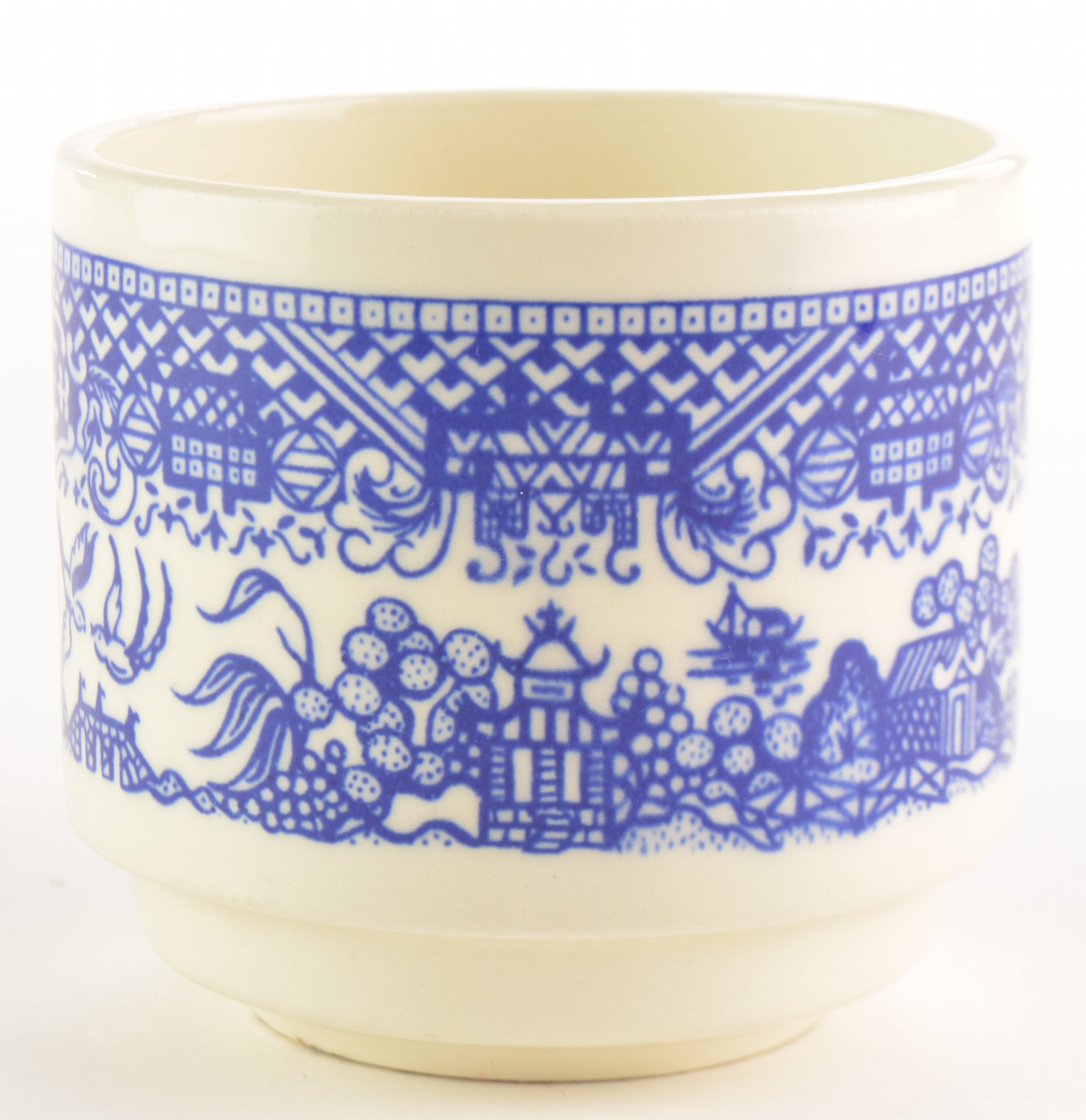 SCIO Pottery Company - Blue Willow - Flat Cup