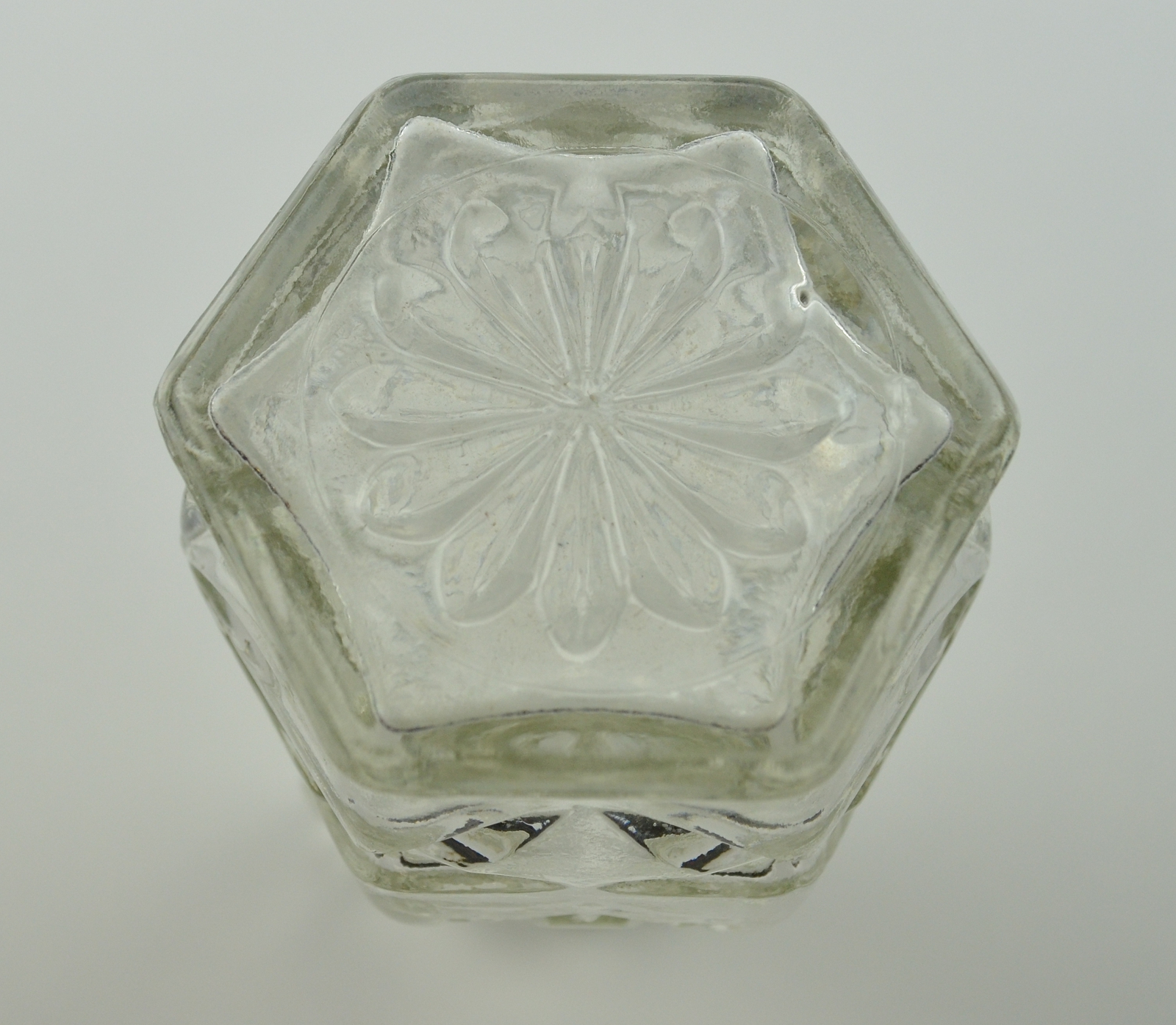 Anchor Hocking - Prescut Clear Pattern - Cruet - 6.5 Tall