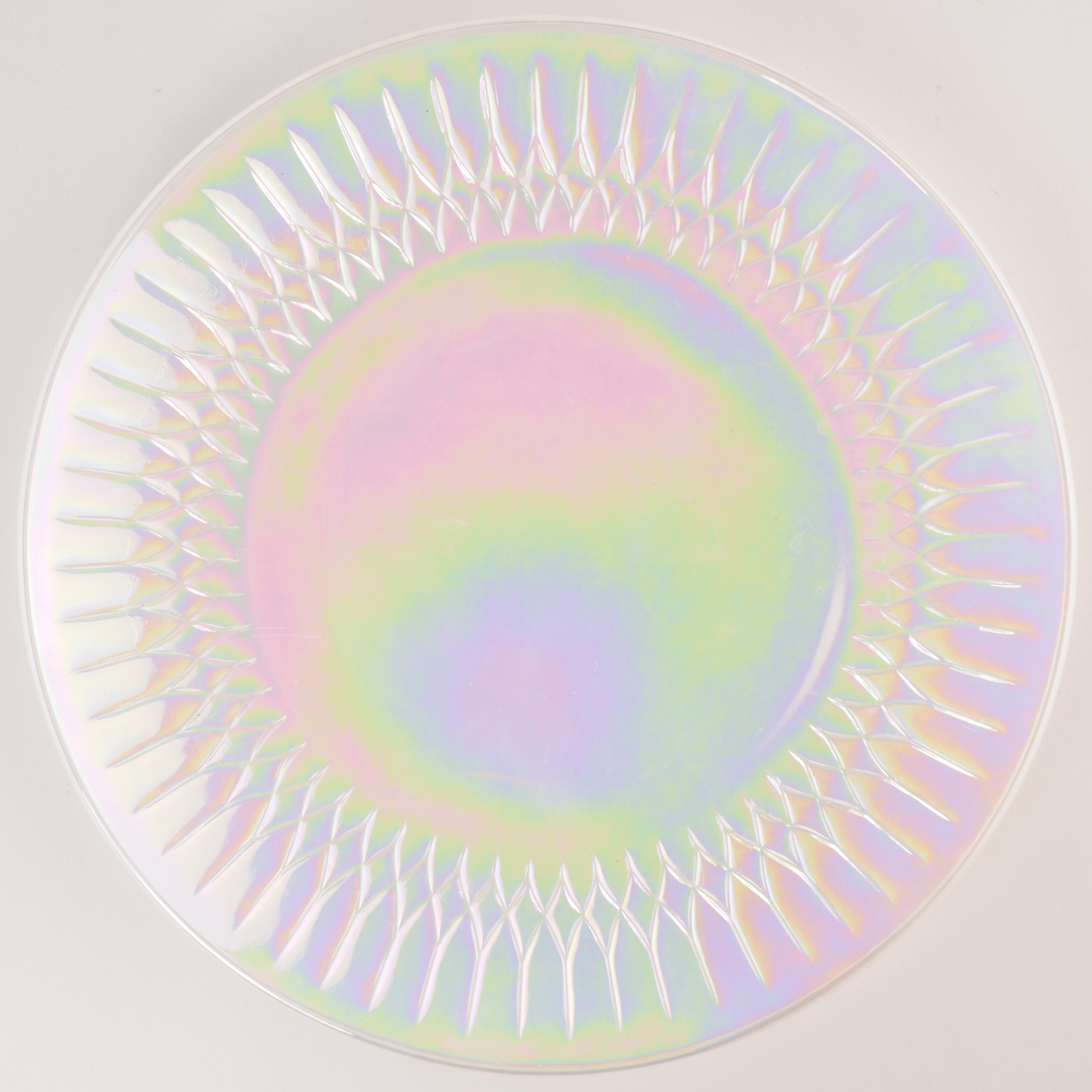 Federal Glass - Moonglow Pattern - Dinner Plate