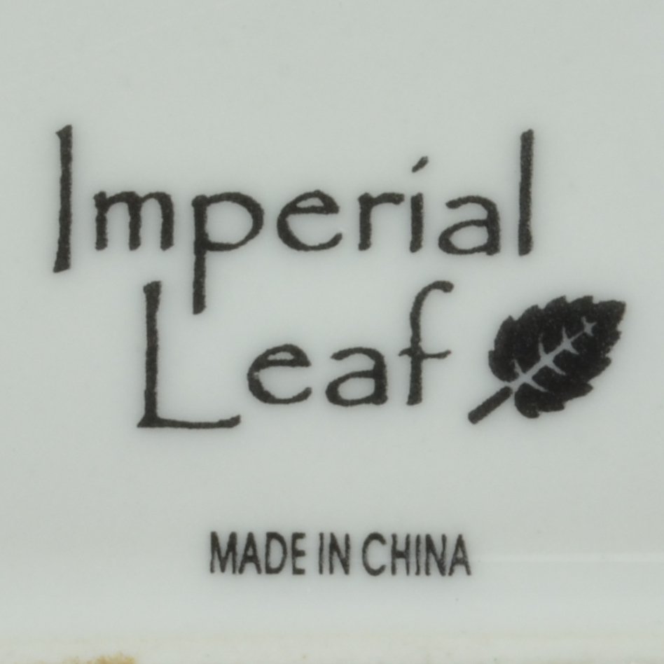 Imperial Leaf Pattern - Oval Serving Platter - Made In China
