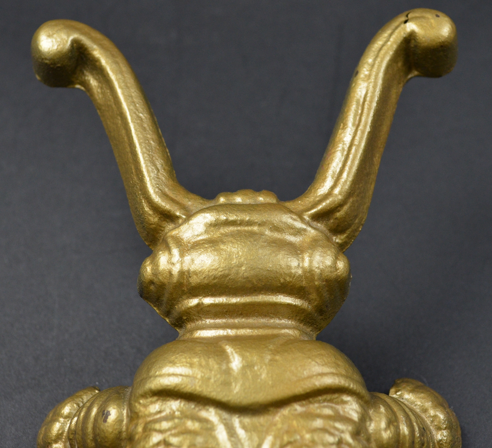 Vintage Cast Iron Boot Jack Beetle Design 669 Long