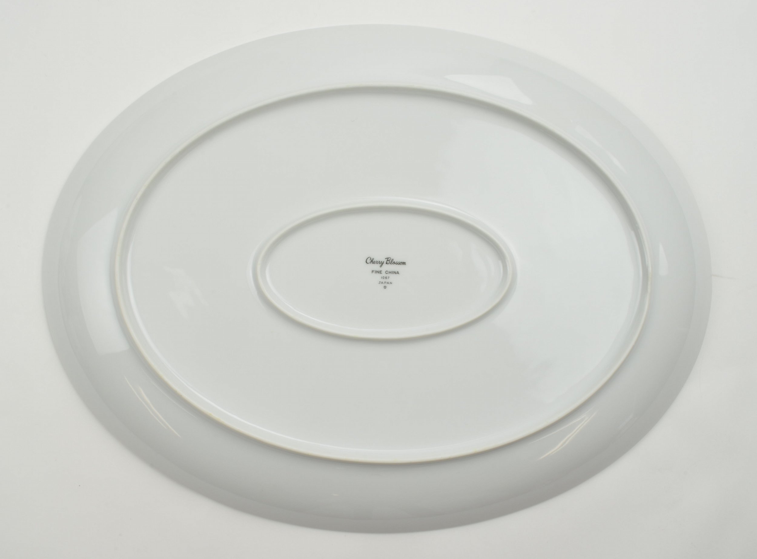 Fine China Of Japan - Cherry Blossom Pattern - 16 Oval Serving Platter