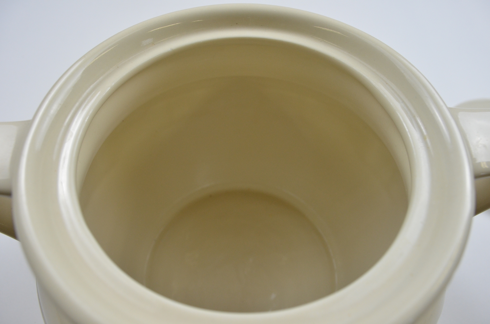 Longaberger Pottery - Woven Traditions Classic Blue - Cookie Jar