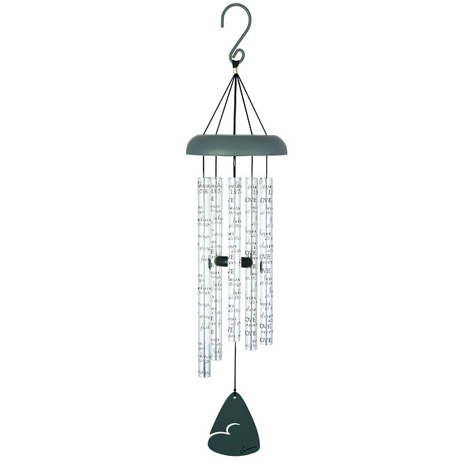 Carson Sonnet Chimes - Love Bears All - 30 Wind Chime