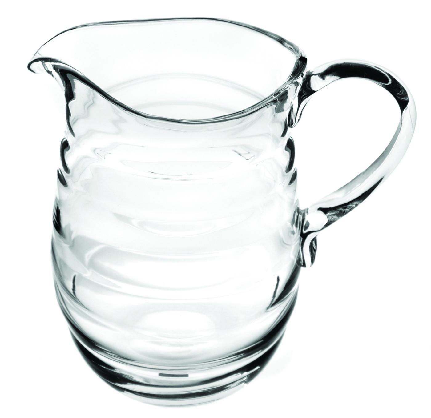 Portmeirion - Sophie Conran Clear Pattern - 4 Pint Large Glass Jug