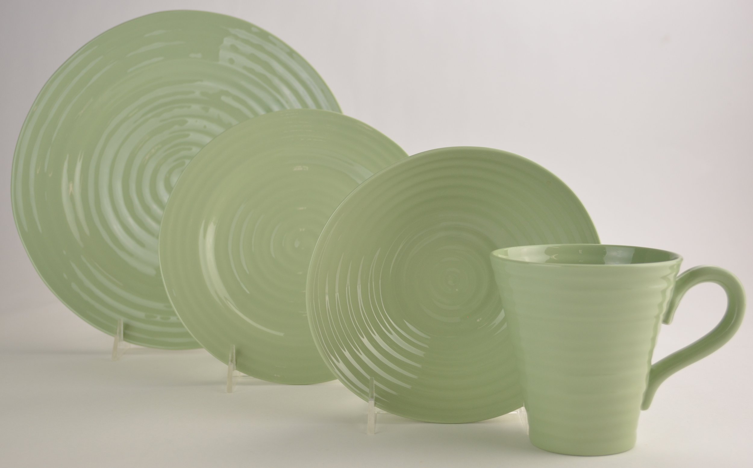 Portmeirion - Sophie Conran Sage Pattern - 4 Piece Place Setting