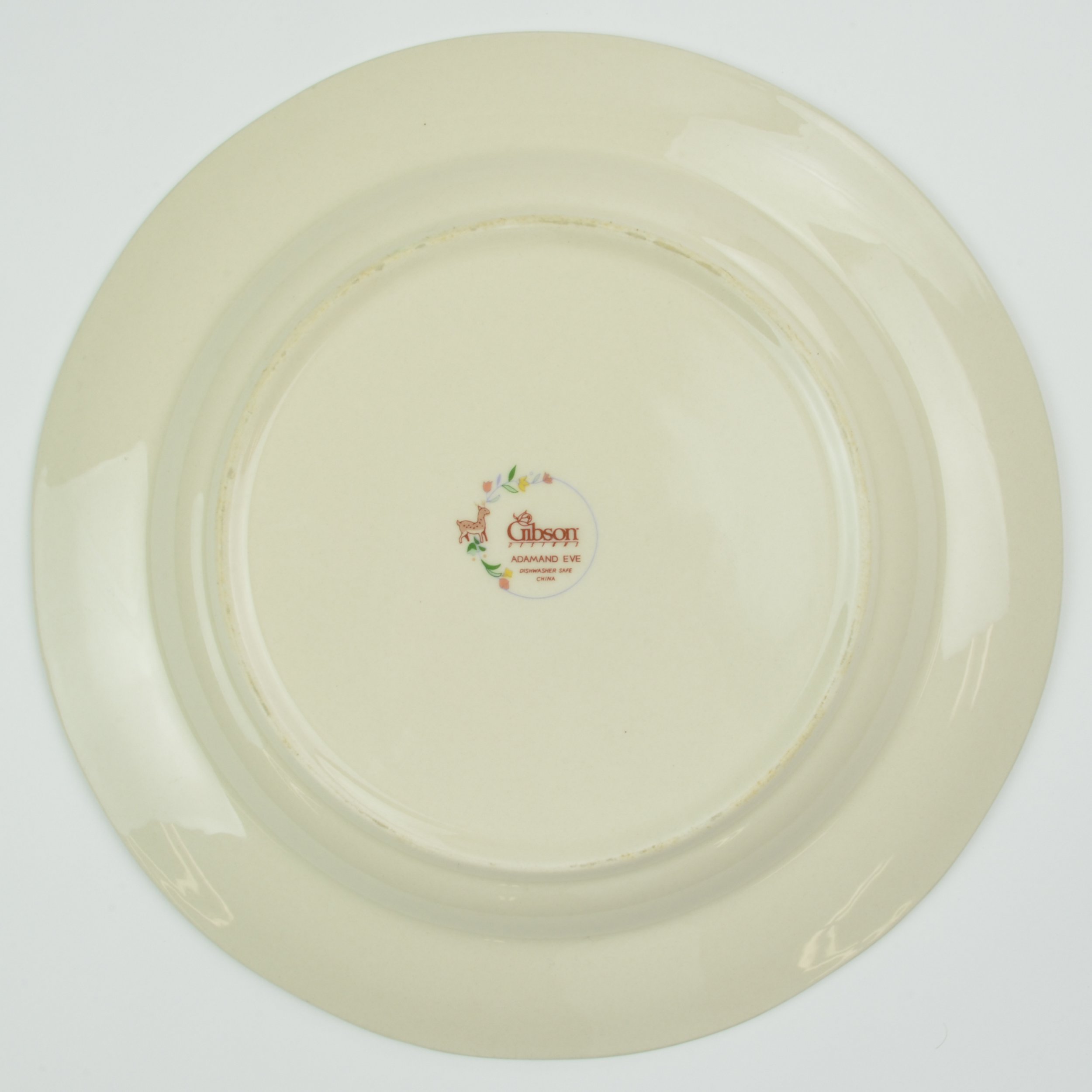 Gibson Designs - Adamand Eve - Dinner Plate