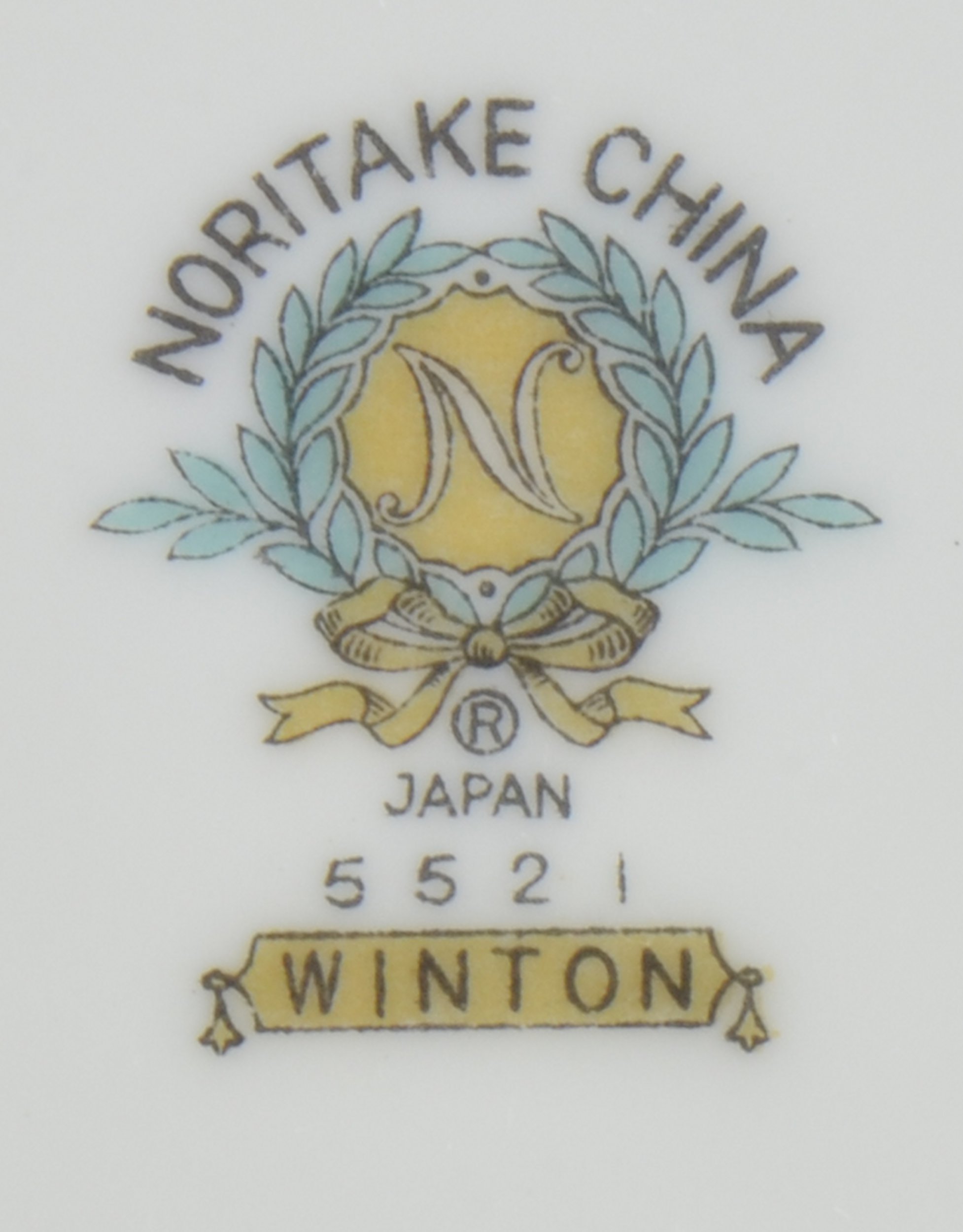 Noritake China - Winton Pattern 5521 - Footed Cup Saucer