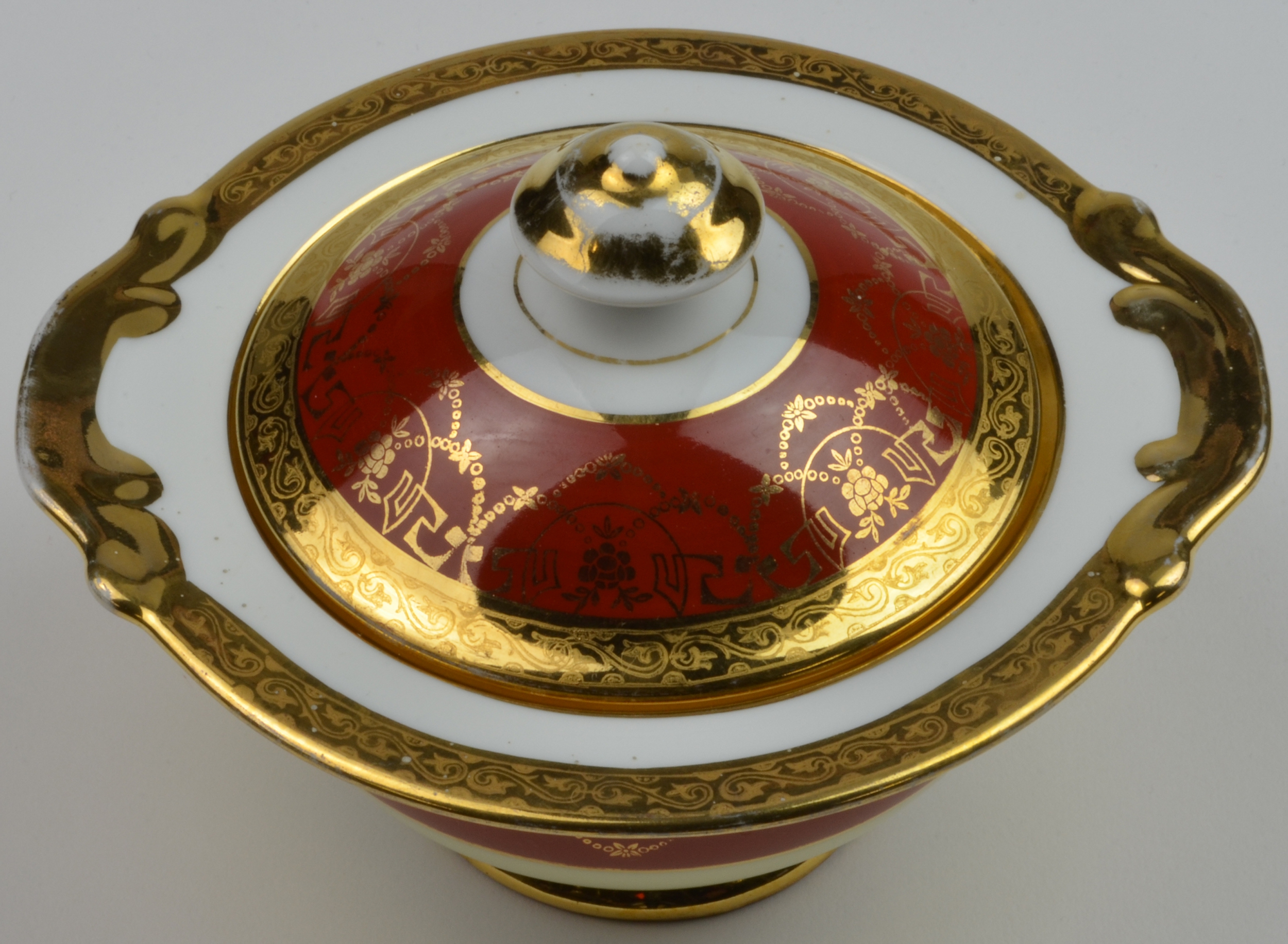 Le Mieux China 24 Karat Gold Sugar Bowl Replacement China