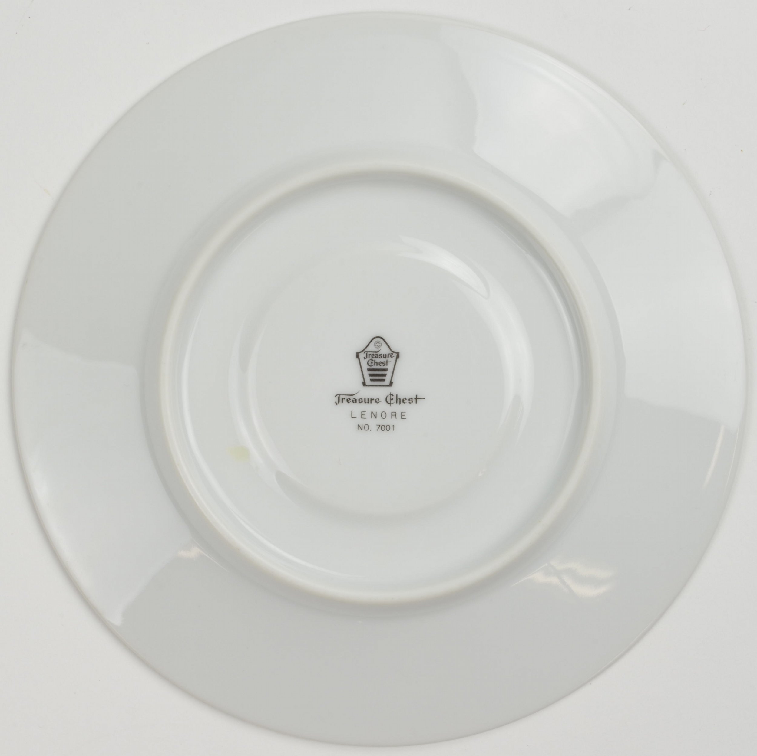 Treasure Chest - Lenore Pattern - Footed Cup Saucer