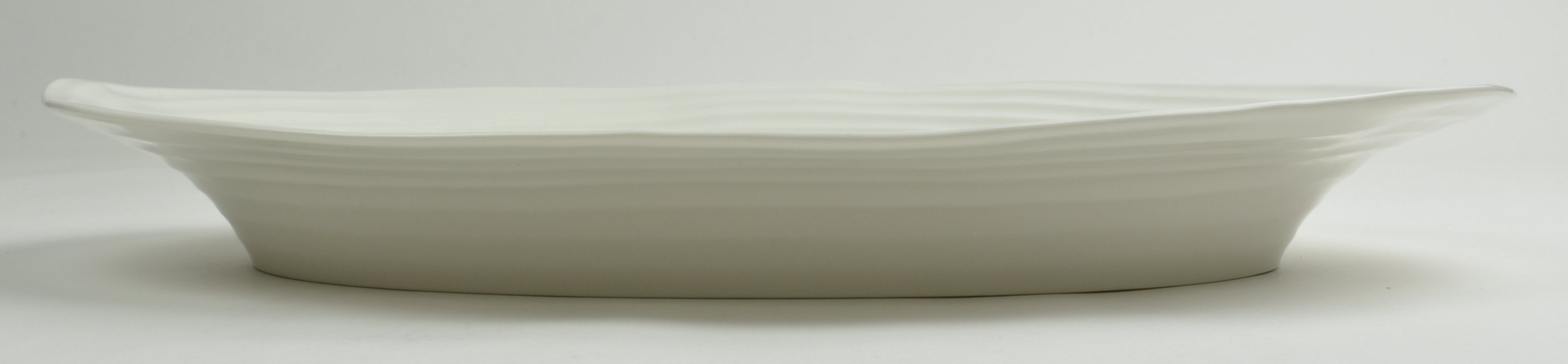 Portmeirion - Sophie Conran White Pattern - Large Oval Platter