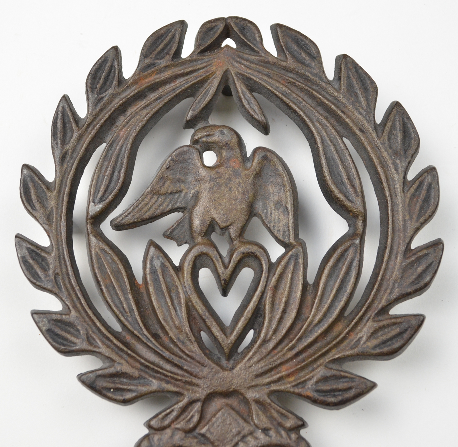 Wilton Cast Iron Eagle Design Sad Iron Stand 8.5" Long