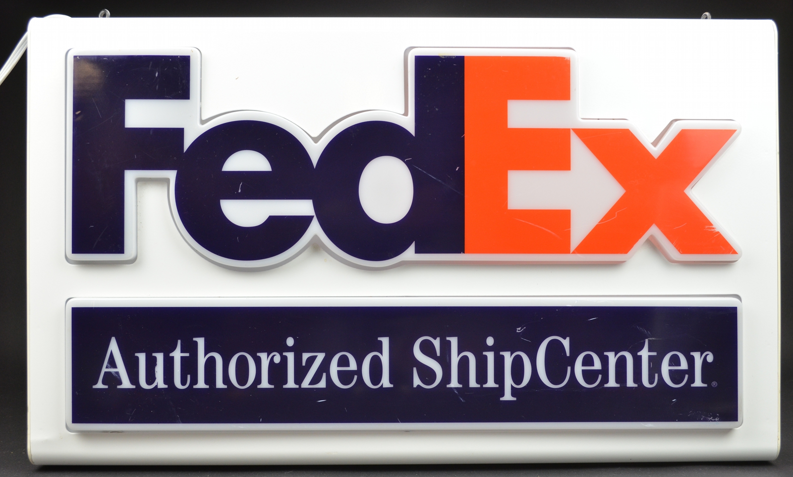 FedEx Authorized Ship Center Lighted Sign