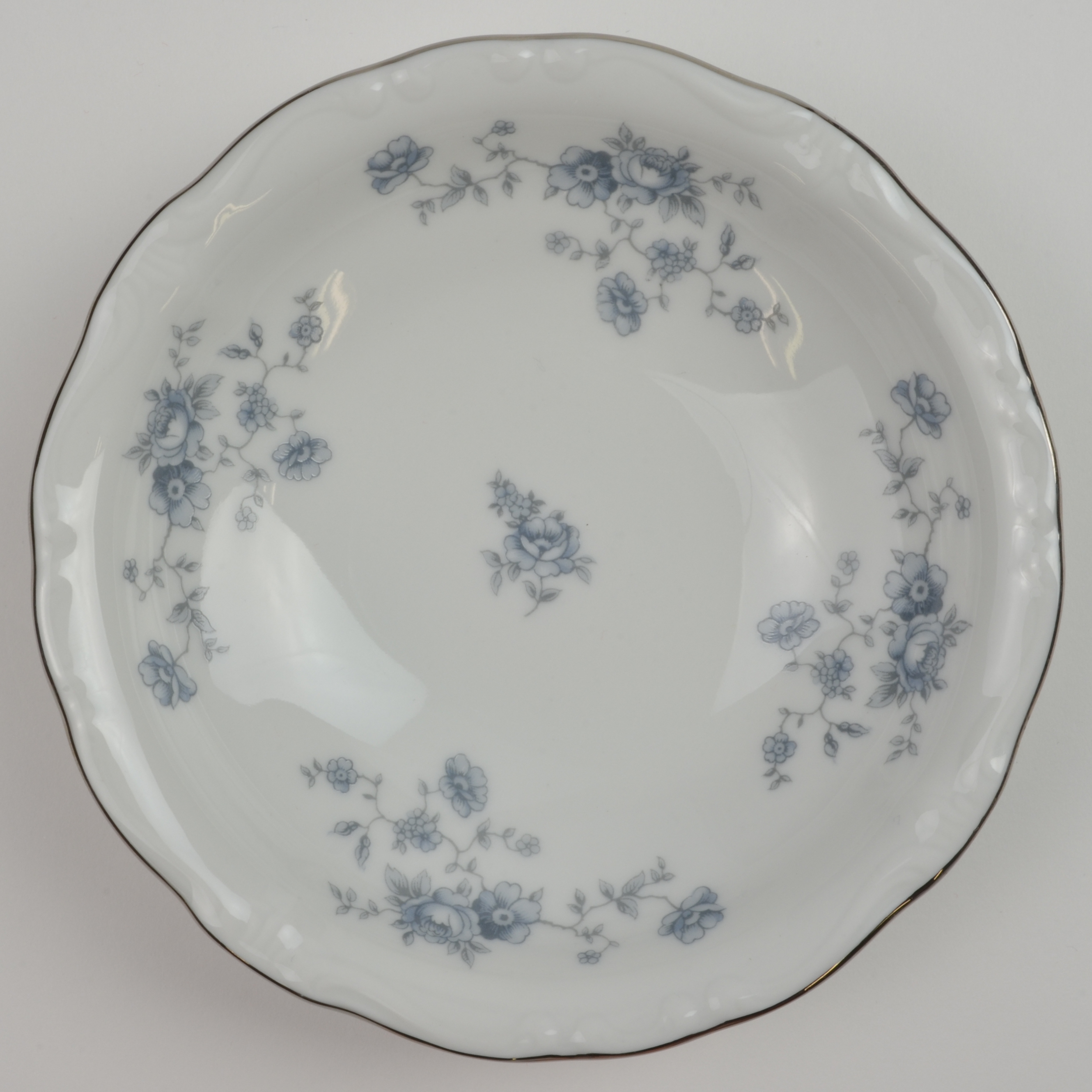 Johann Haviland - Blue Garland Pattern - Dessert Bowl