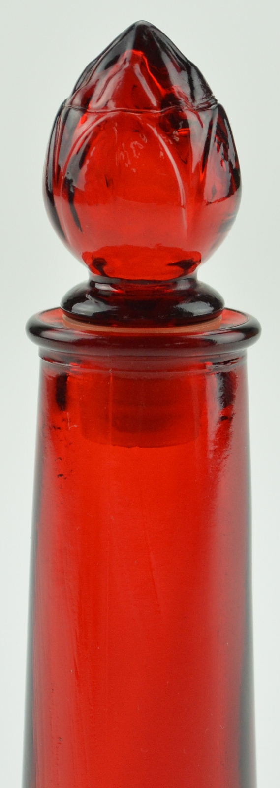 Vintage Avon Ruby Red Somewhere Cologne Bottle 7
