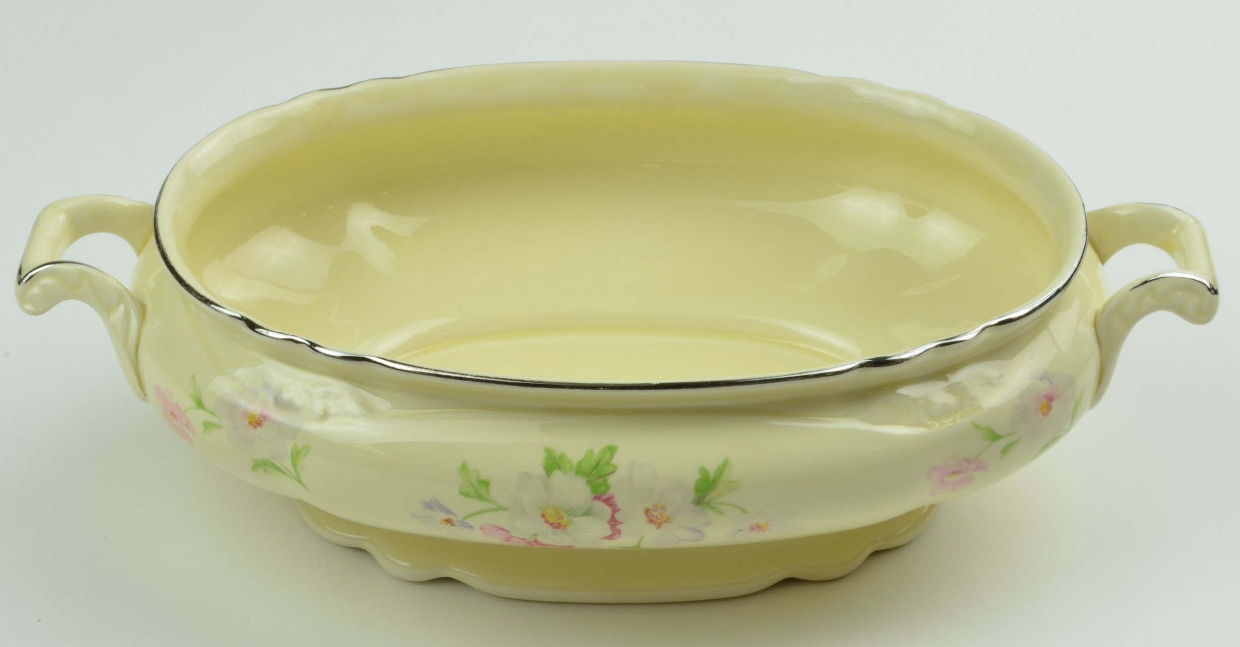 Laughlin Virginia Rose Homer Laughlin Serving Bowl Homer Laughlin