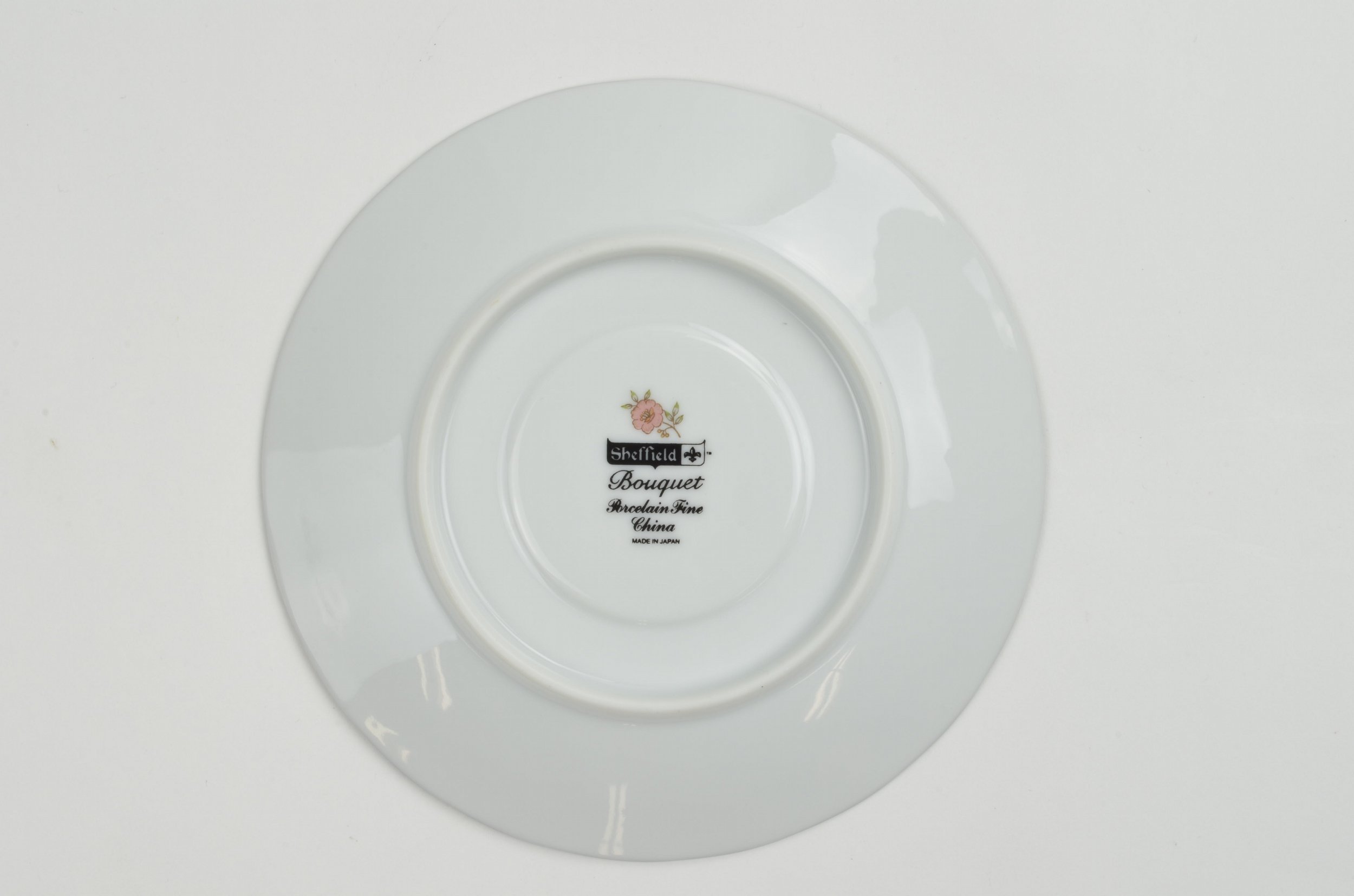 Sheffield - Bouquet Pattern - Footed Cup Saucer