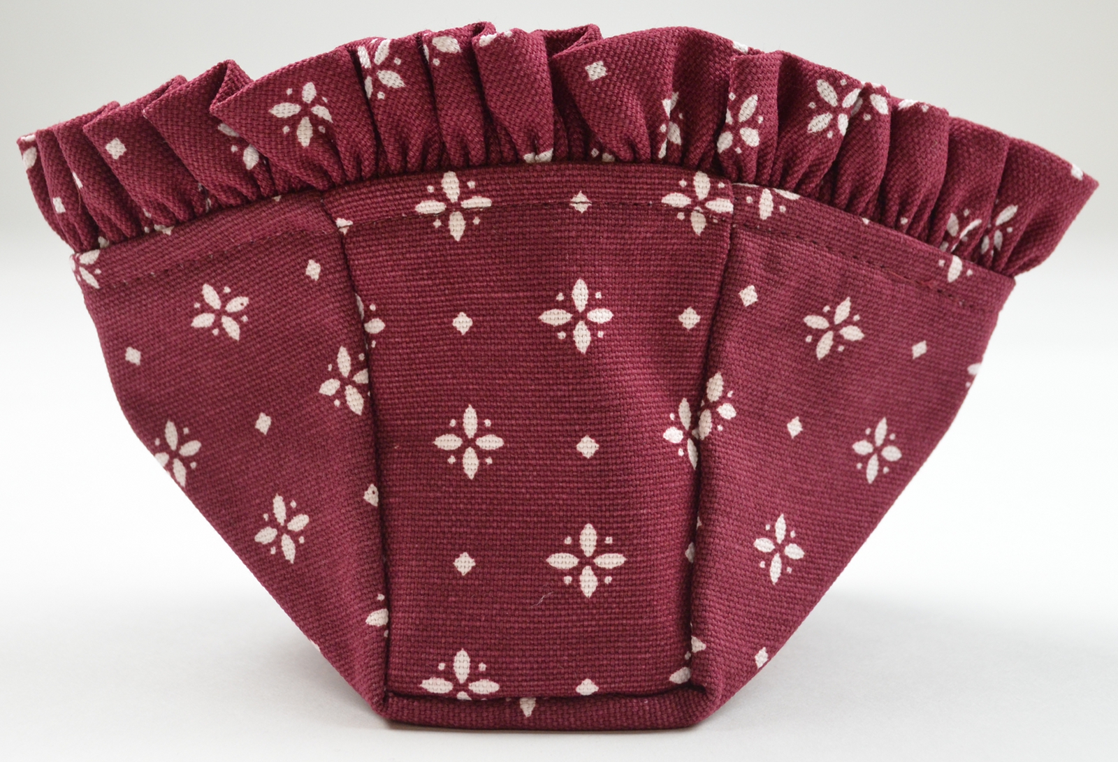 Longaberger 1997 Horizon Basket Liner Red Pattern