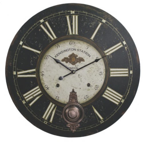 Large Wall Clock Kensington Station Clock Pendulum Clock