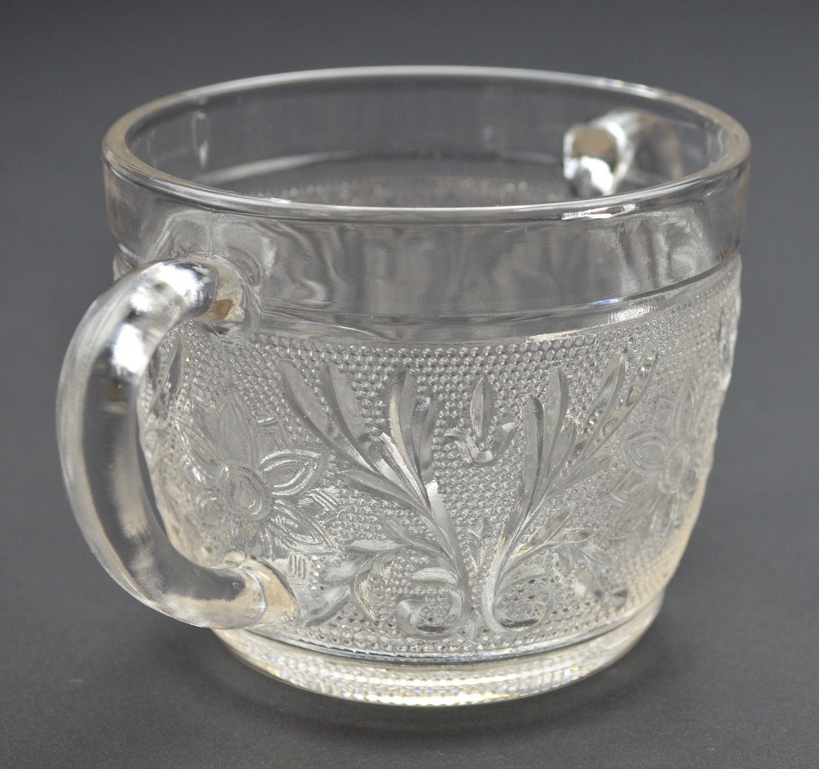 Anchor Hocking Glass | Sandwich Clear, Open Sugar