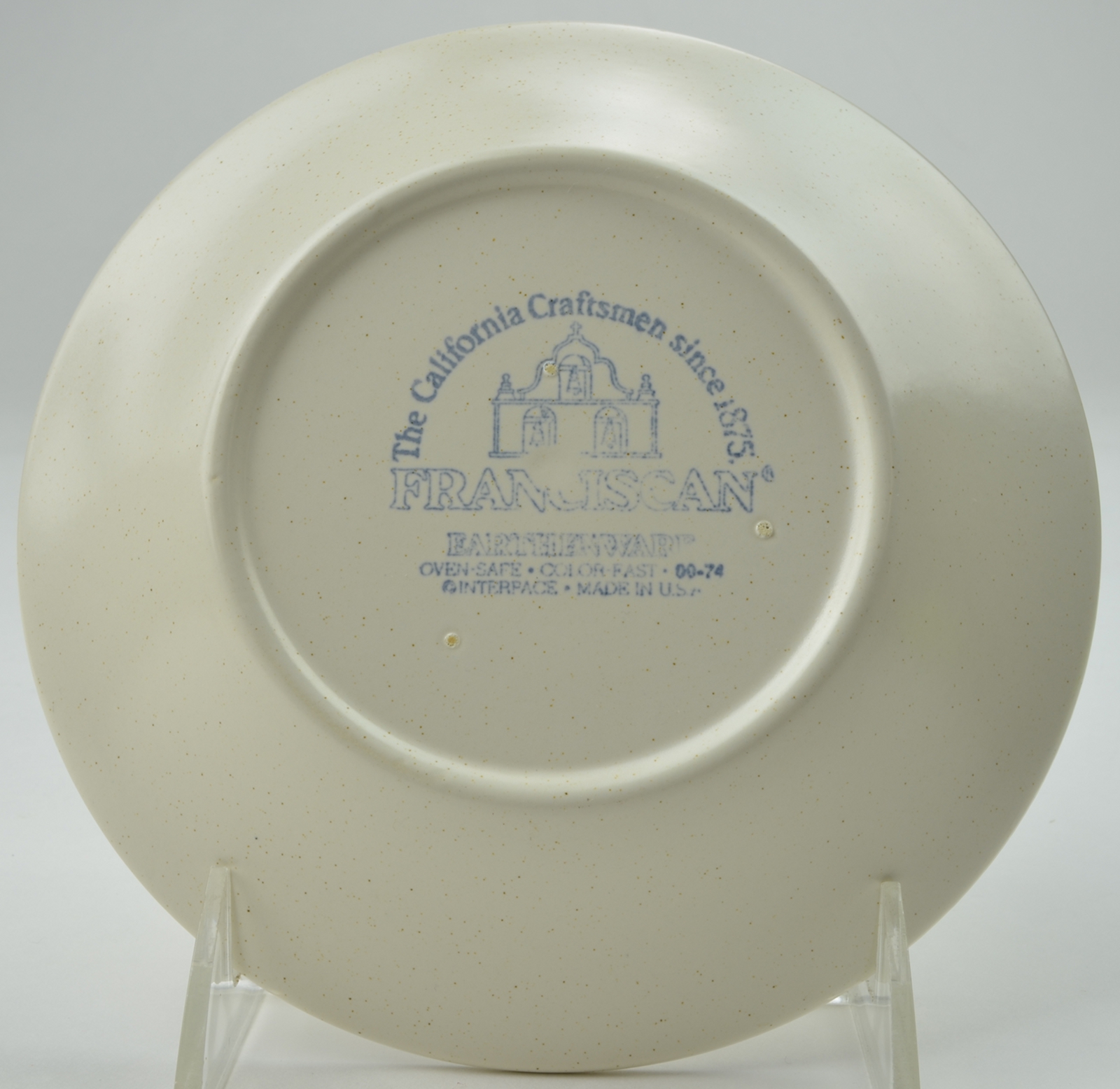Franciscan China Hacienda Gold Saucer Earthenware