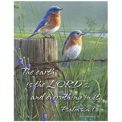 In God's Garden - Garden Flag - The Earth Is The Lord's