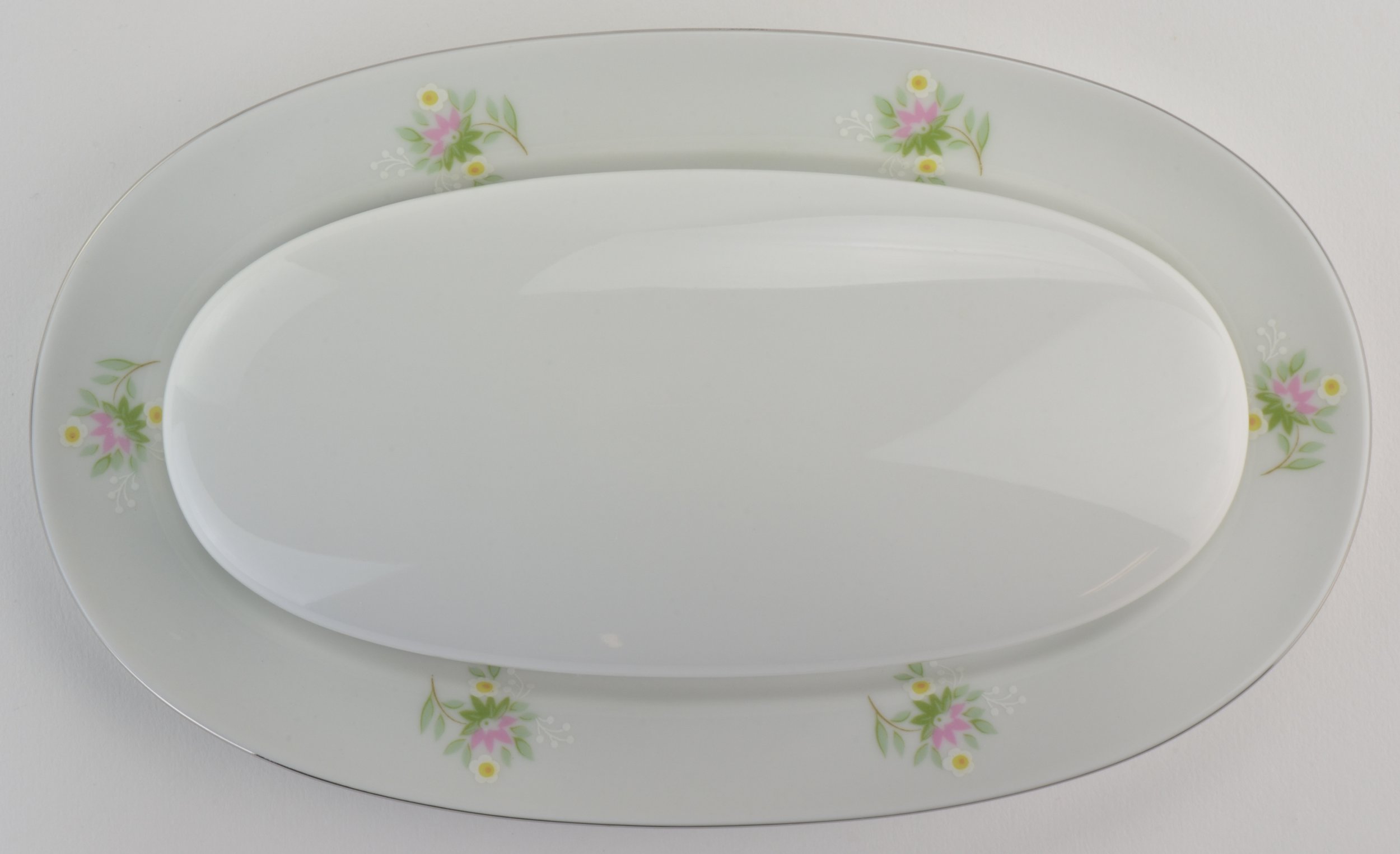 Johann Haviland - Forever Spring Pattern - 1/4 Pound Covered Butter Dish