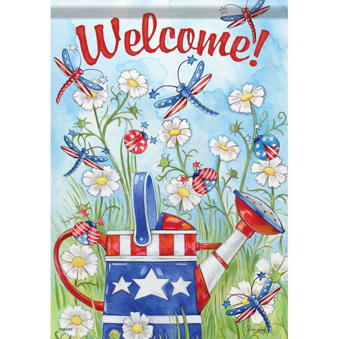 Carson Home Accents FlagTrends, Garden Flag, Patriotic Flag