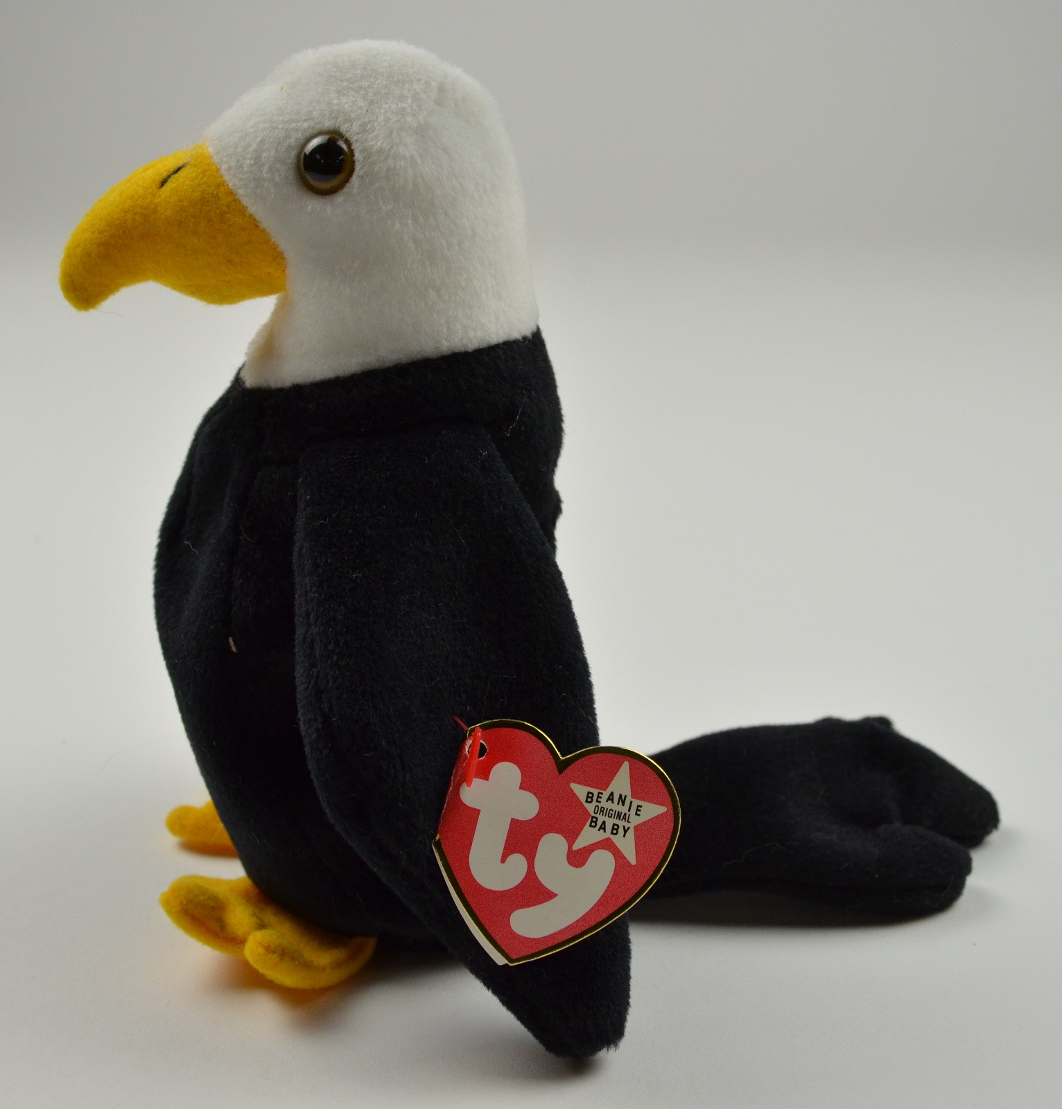 Baldy ty shop beanie baby value