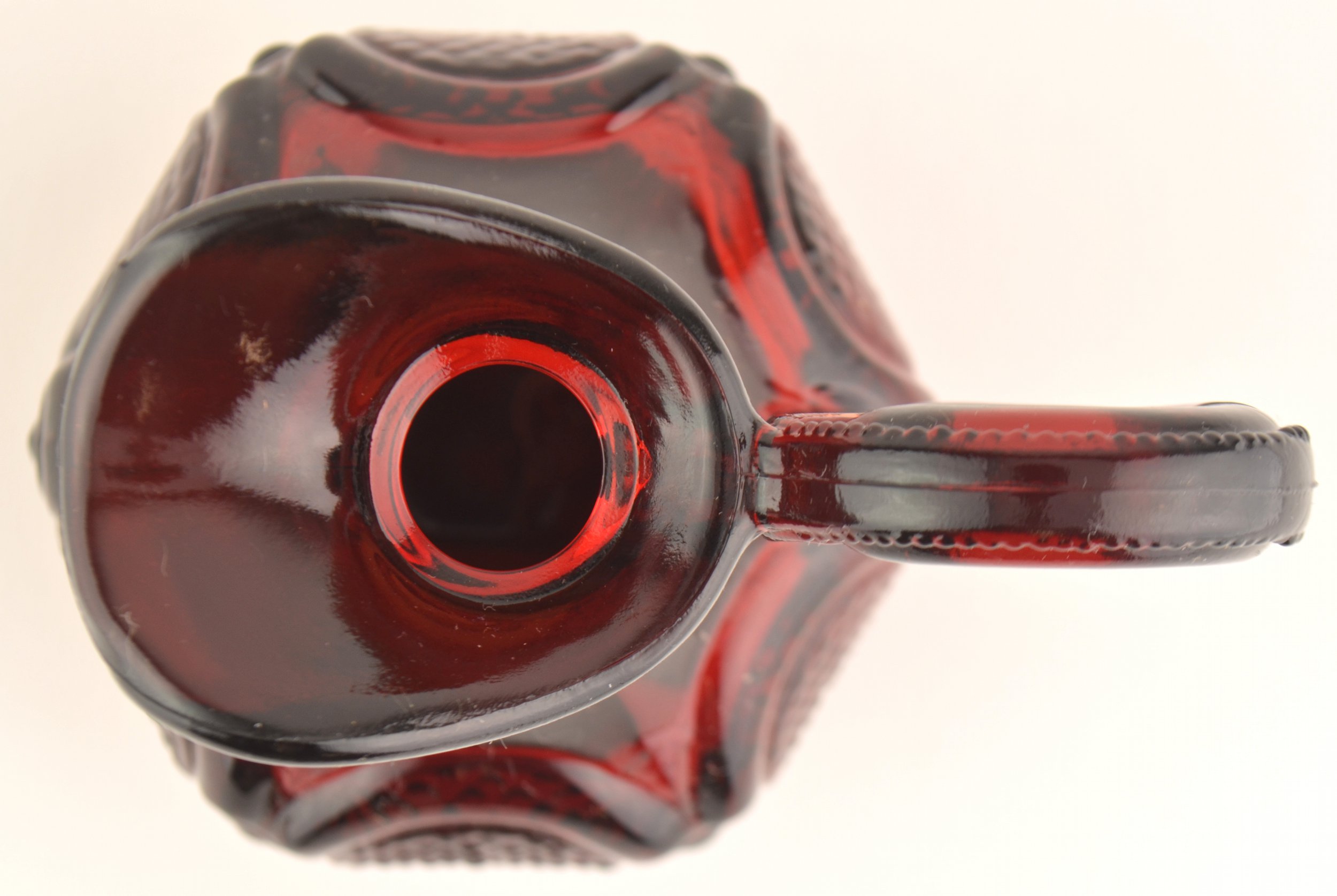 Avon Crystal - 1876 Cape Cod Ruby - Cruet No Stopper - 4.75 Tall