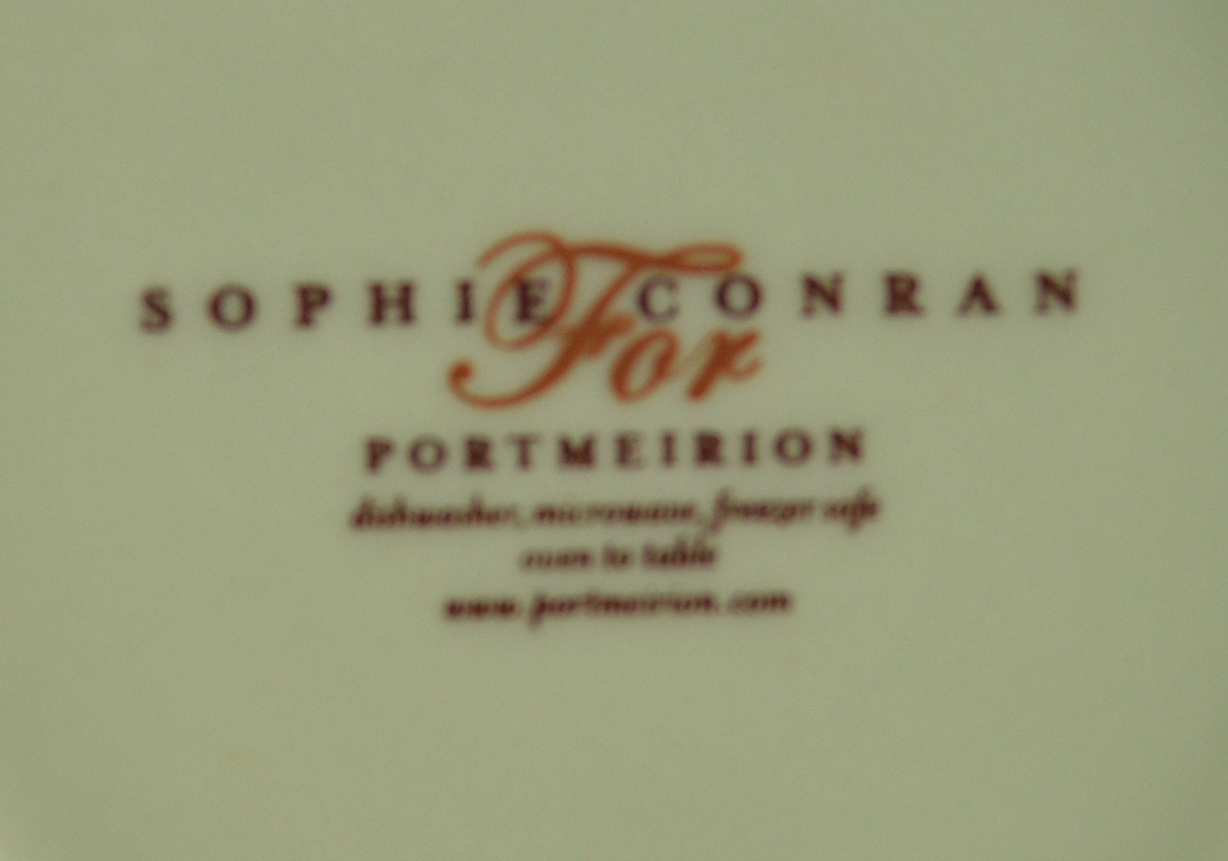 Portmeirion - Sophie Conran Sage Pattern - 10 Oz. Cream Jug