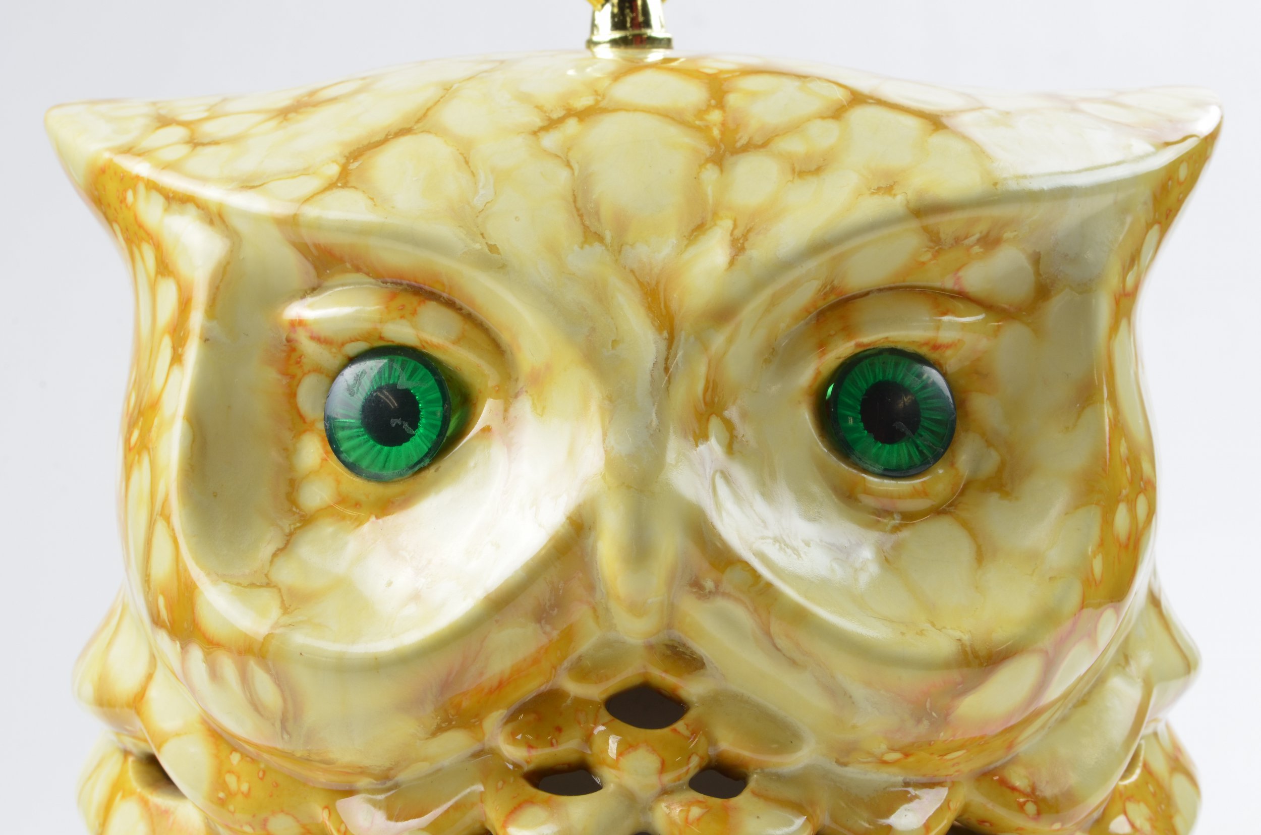 Vintage ceramic hotsell owl lamp