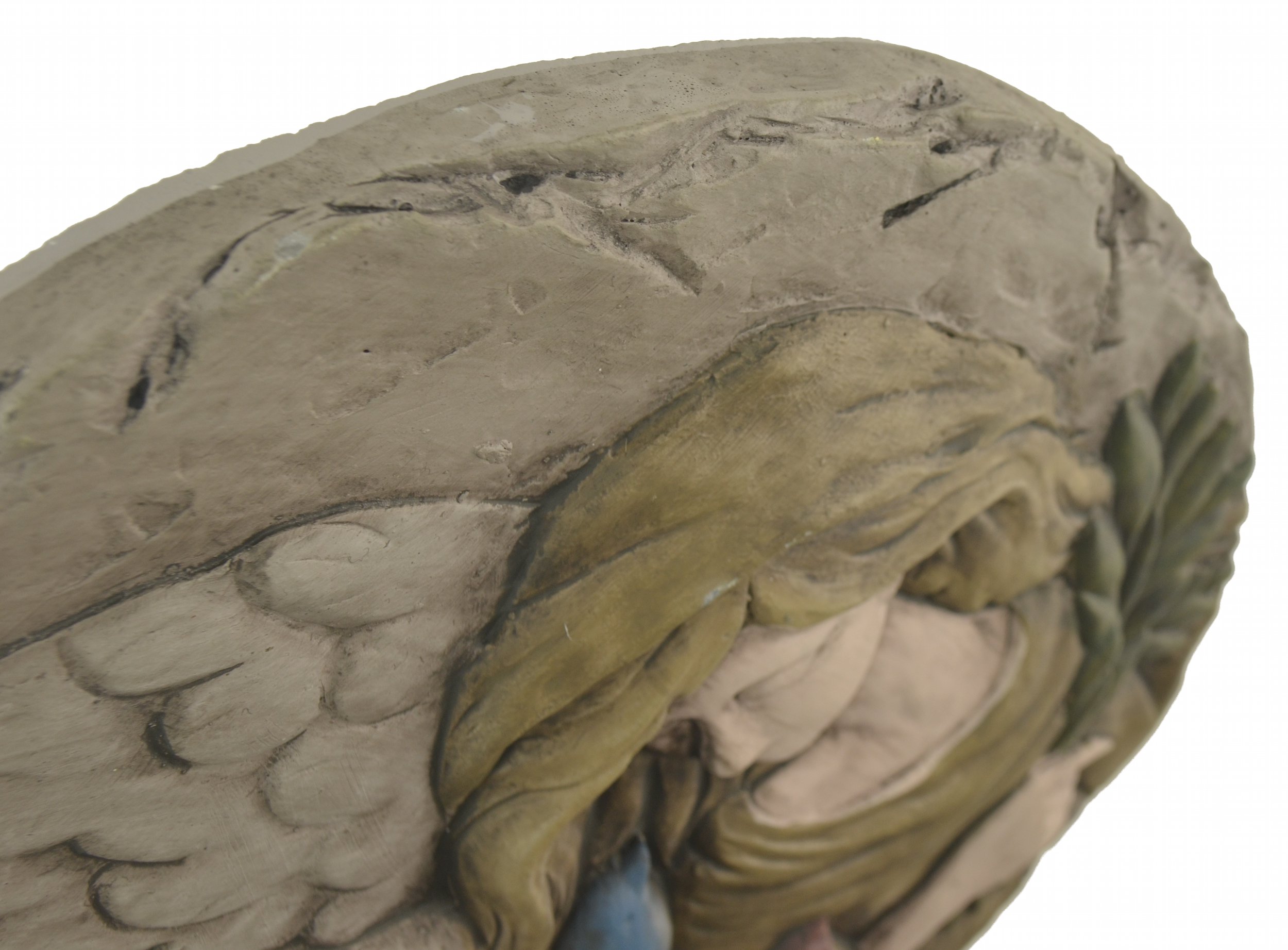 Carson Home Accents - Cement Stepping Stone / Plaque - Garden Angel