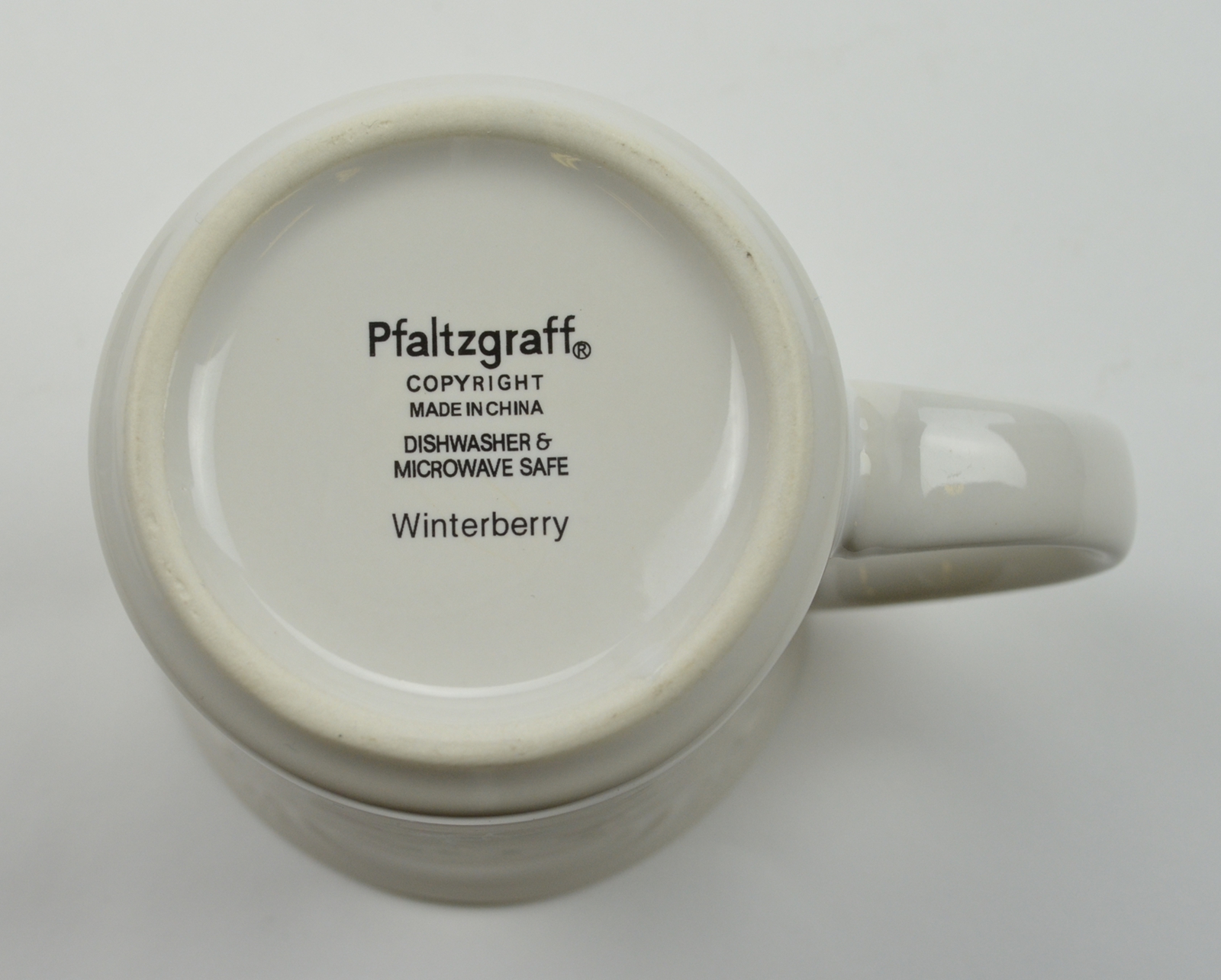 Pfaltzgraff China - Winterberry Pattern - Mug - 4 Tall