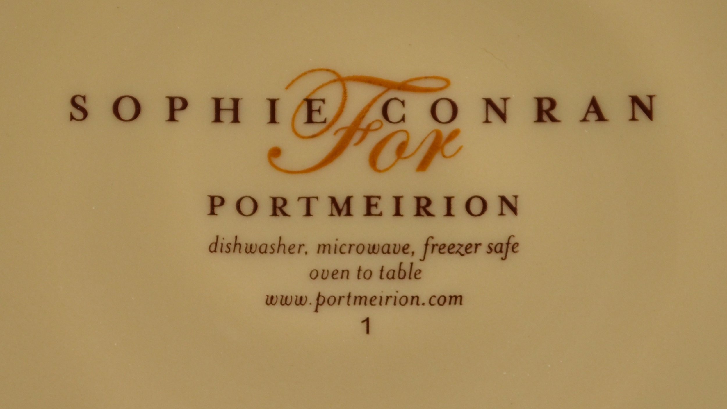 Portmeirion - Sophie Conran Biscuit Pattern - Dinner Plate