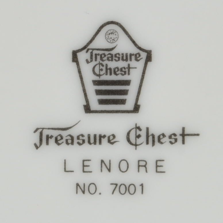Treasure Chest - Lenore Pattern - Salad Plate