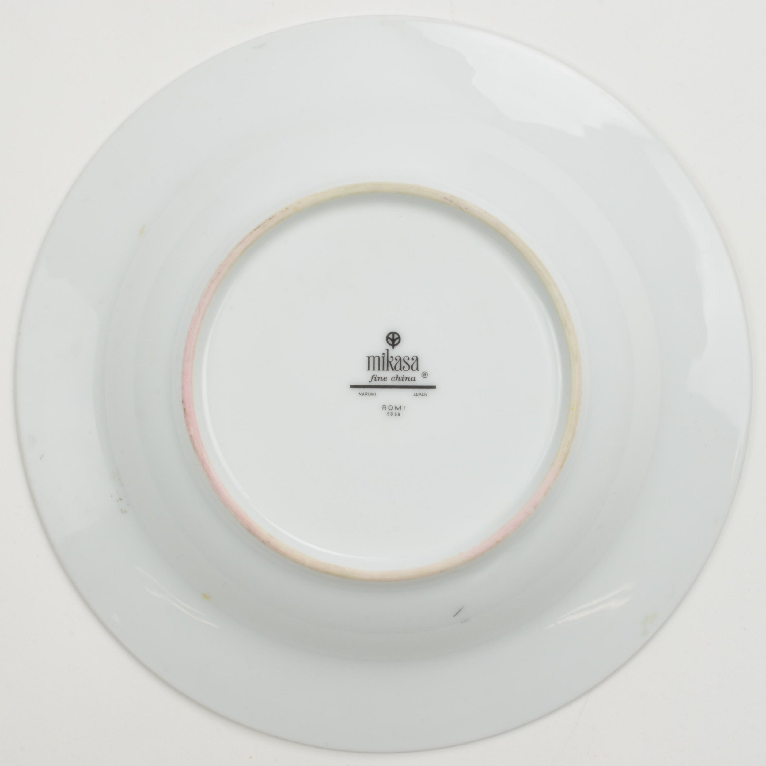 Mikasa - Romi Pattern 5859 - Rimmed Soup Bowl