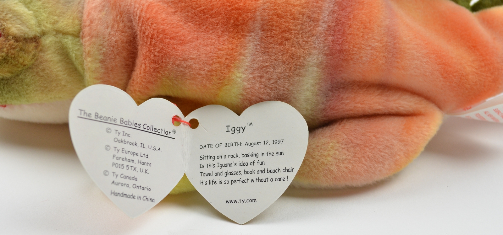 Iggy beanie baby august 12 1997 worth online
