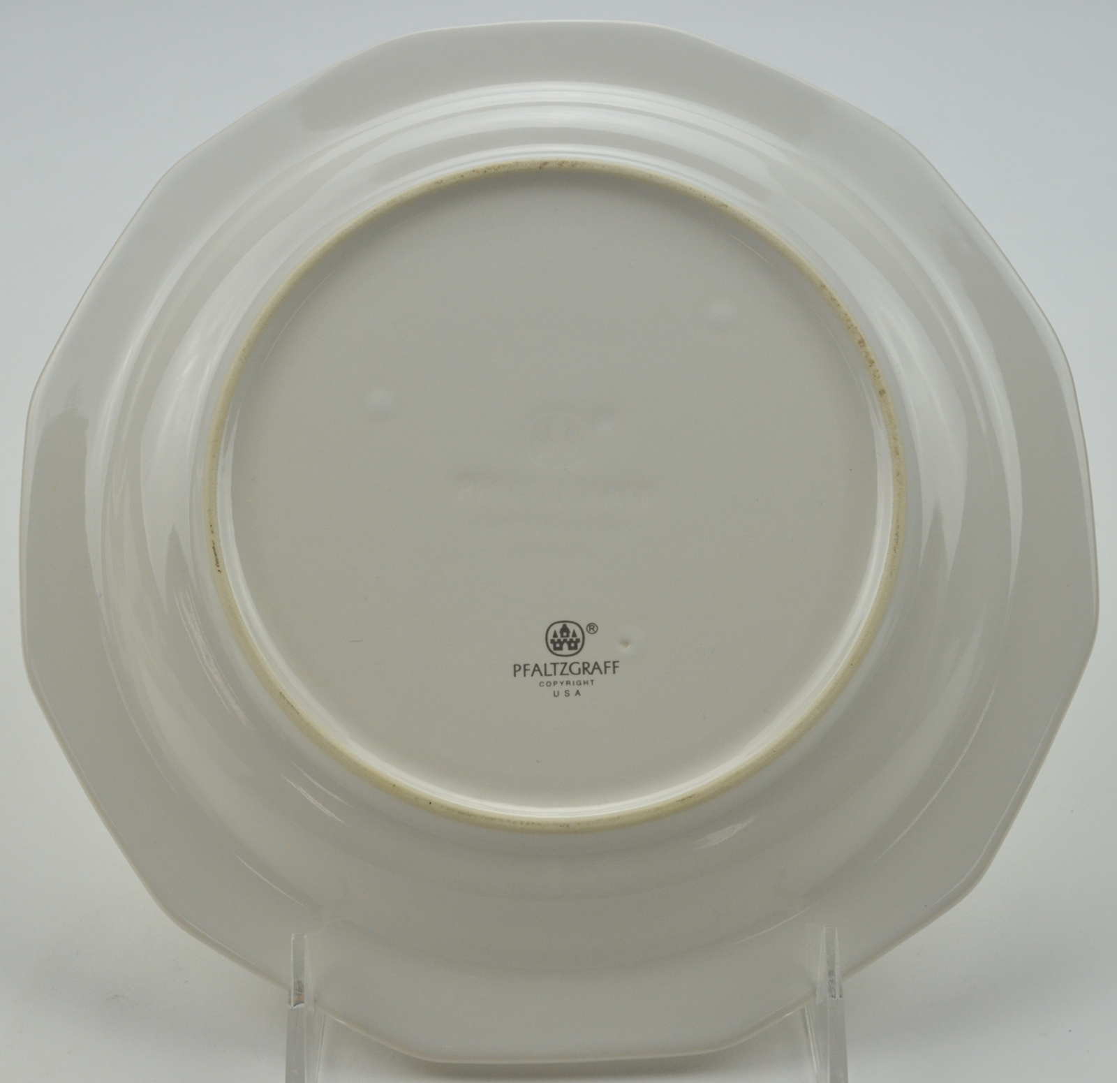 Pfaltzgraff China - Cookies For Santa Cookie Plate - Christmas Heritage Pattern