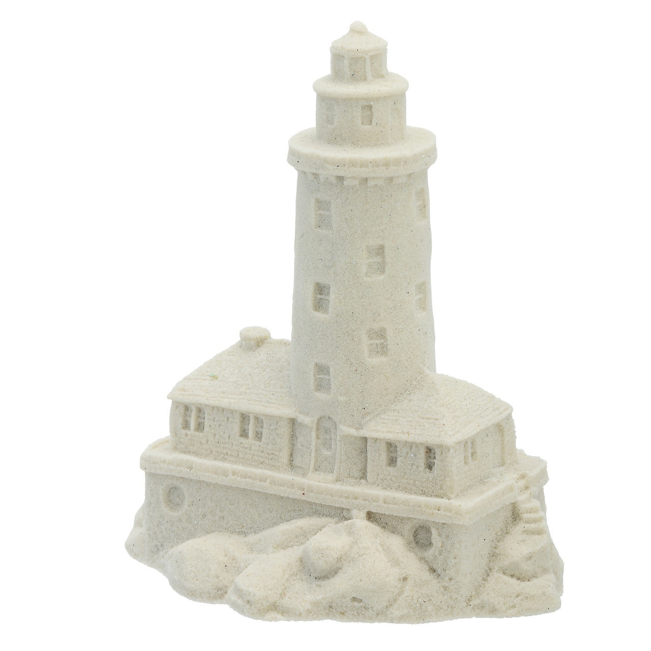 Mr. Sandman Sand Sculpture Figurine - Lighthouse 814 - 4.25 Tall