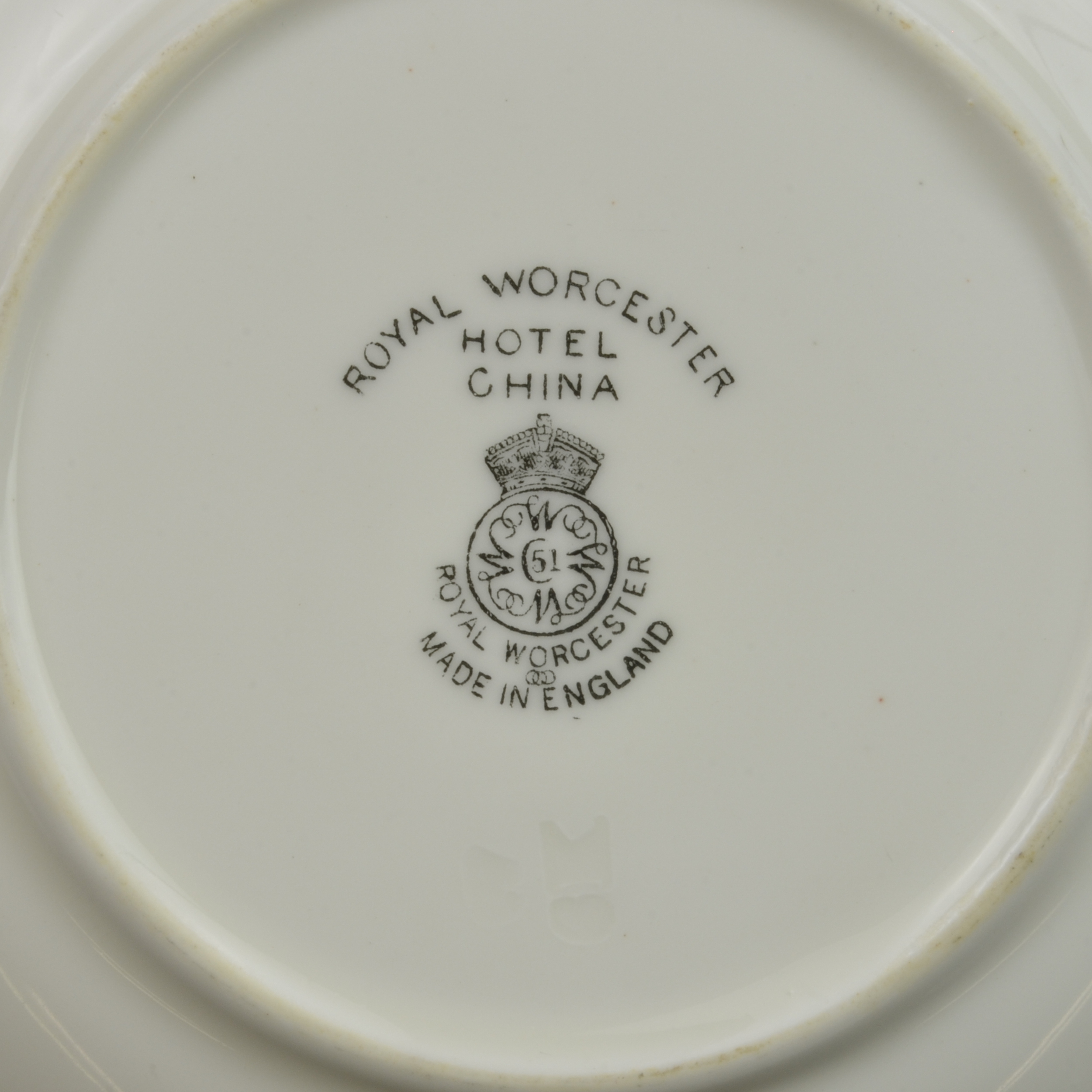 Royal Worcester Hotel China Soup Bowl Replacement China
