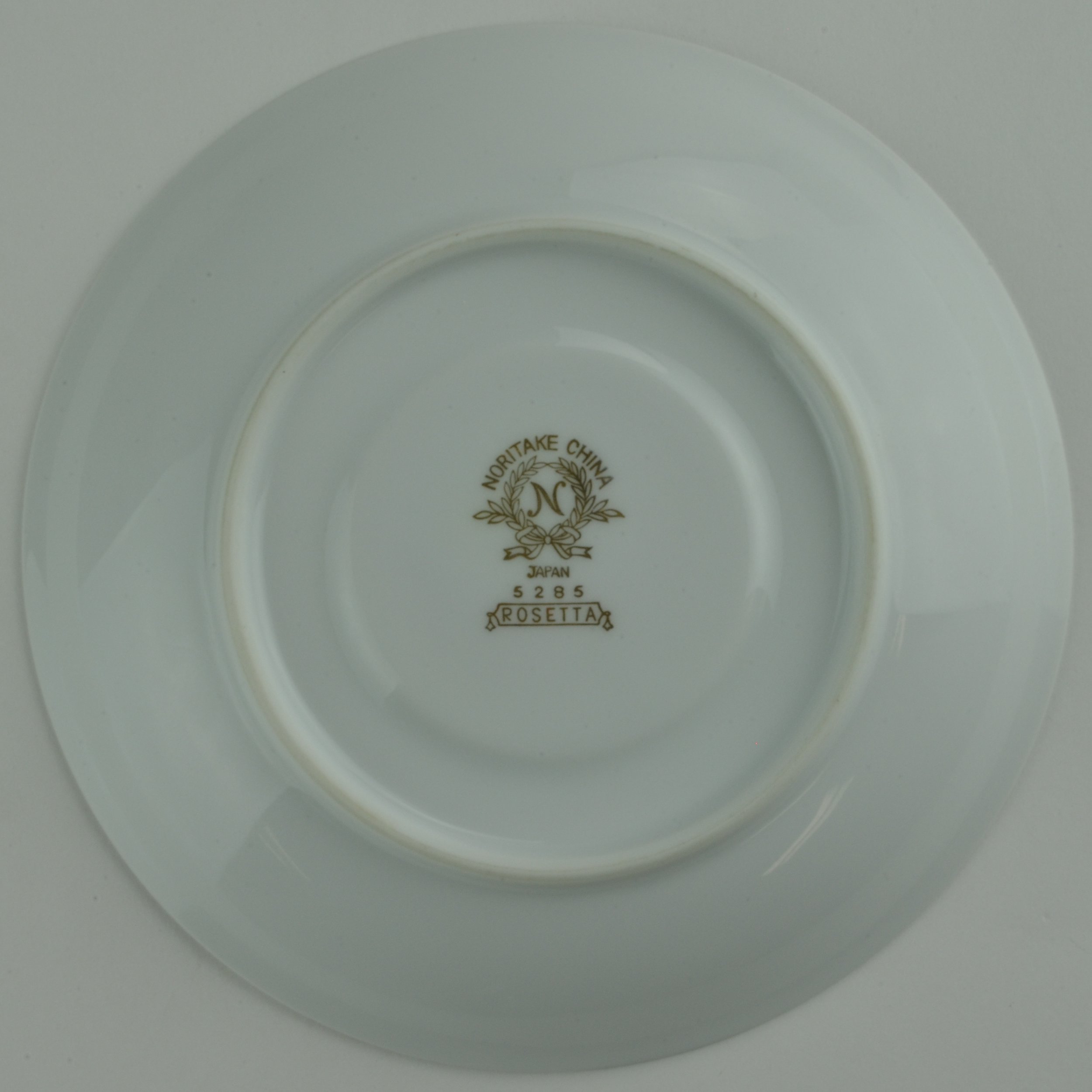 Noritake China - Rosetta Pattern - Footed Cup Saucer - 5285