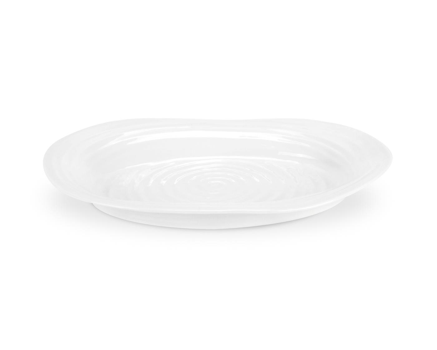 Portmeirion - Sophie Conran White Pattern - Medium Oval Platter