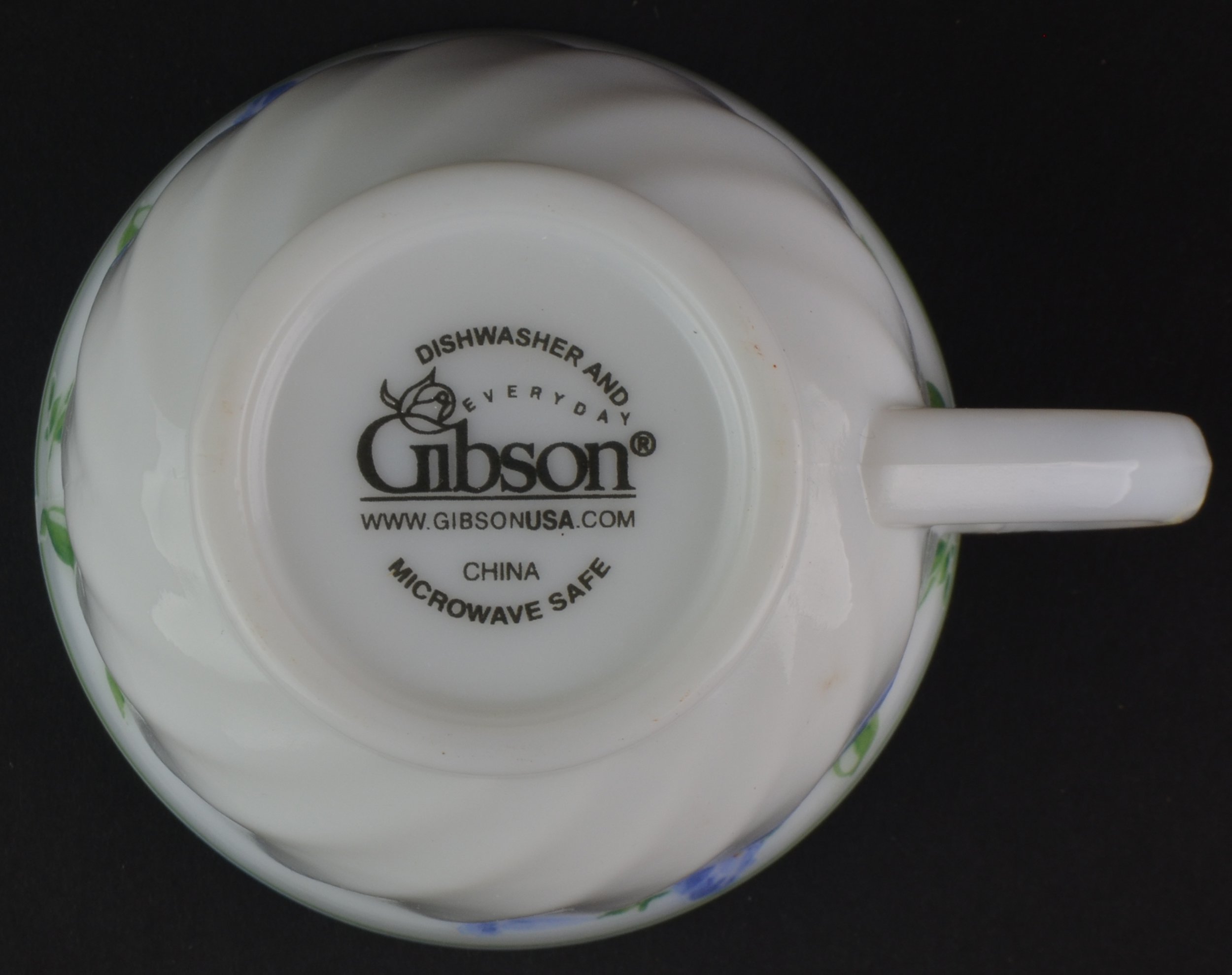 Gibson Everyday Flat Cup Cereal Bowl Susette Advantageware