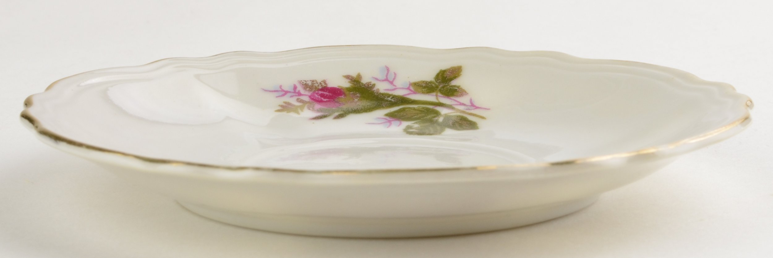 Made In Japan China - Moss Rose Pattern - Demitasse Cup Saucer