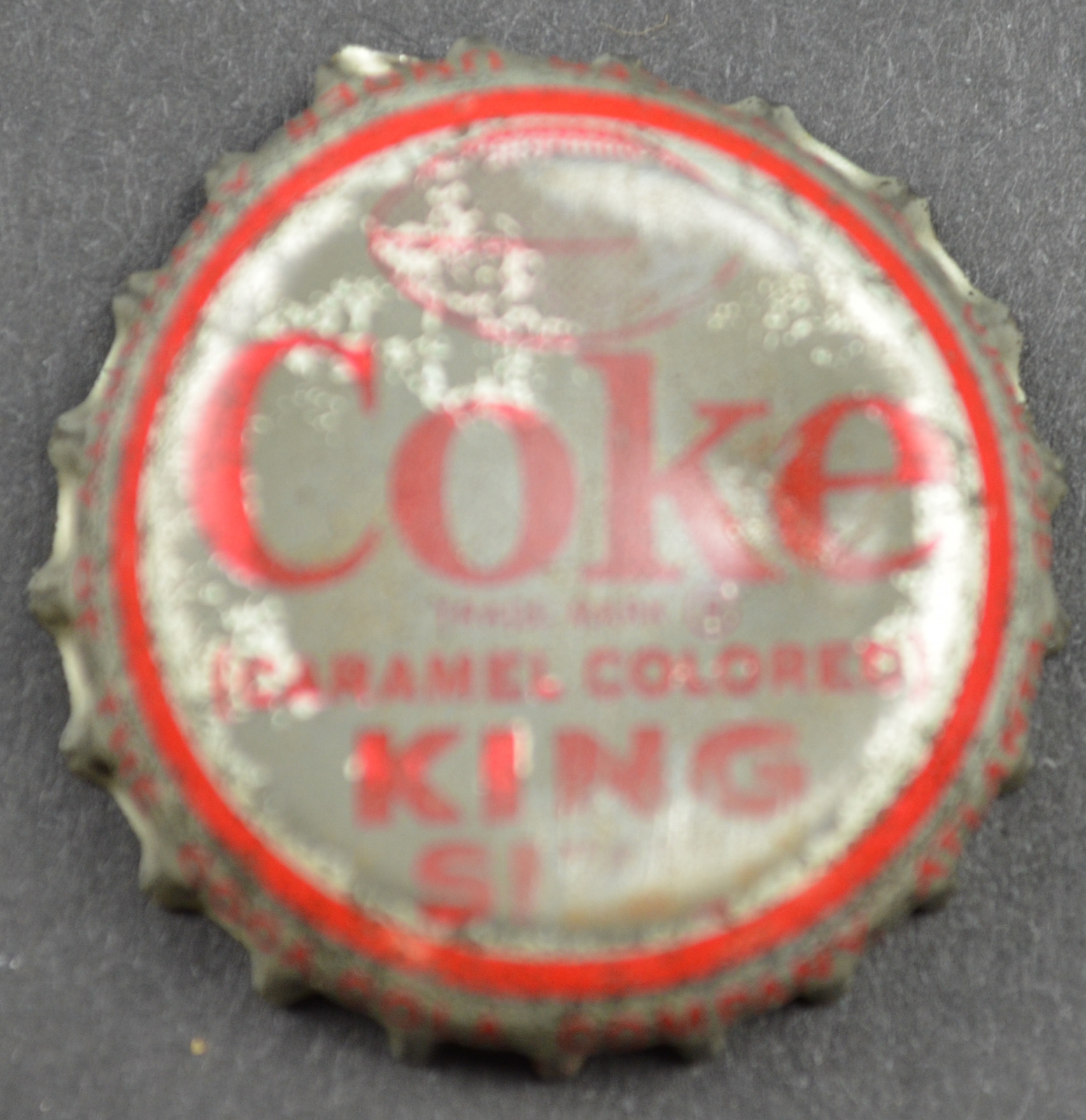 Coca Cola NFL Bottle Cap - Cleveland Browns - Galen Fiss - Coke King Size