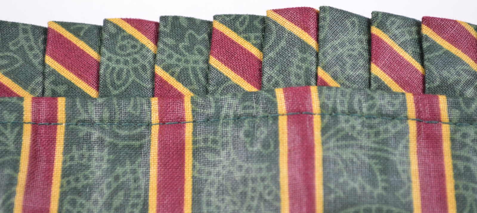 Longaberger Basket Liner Imperial Stripe Pattern