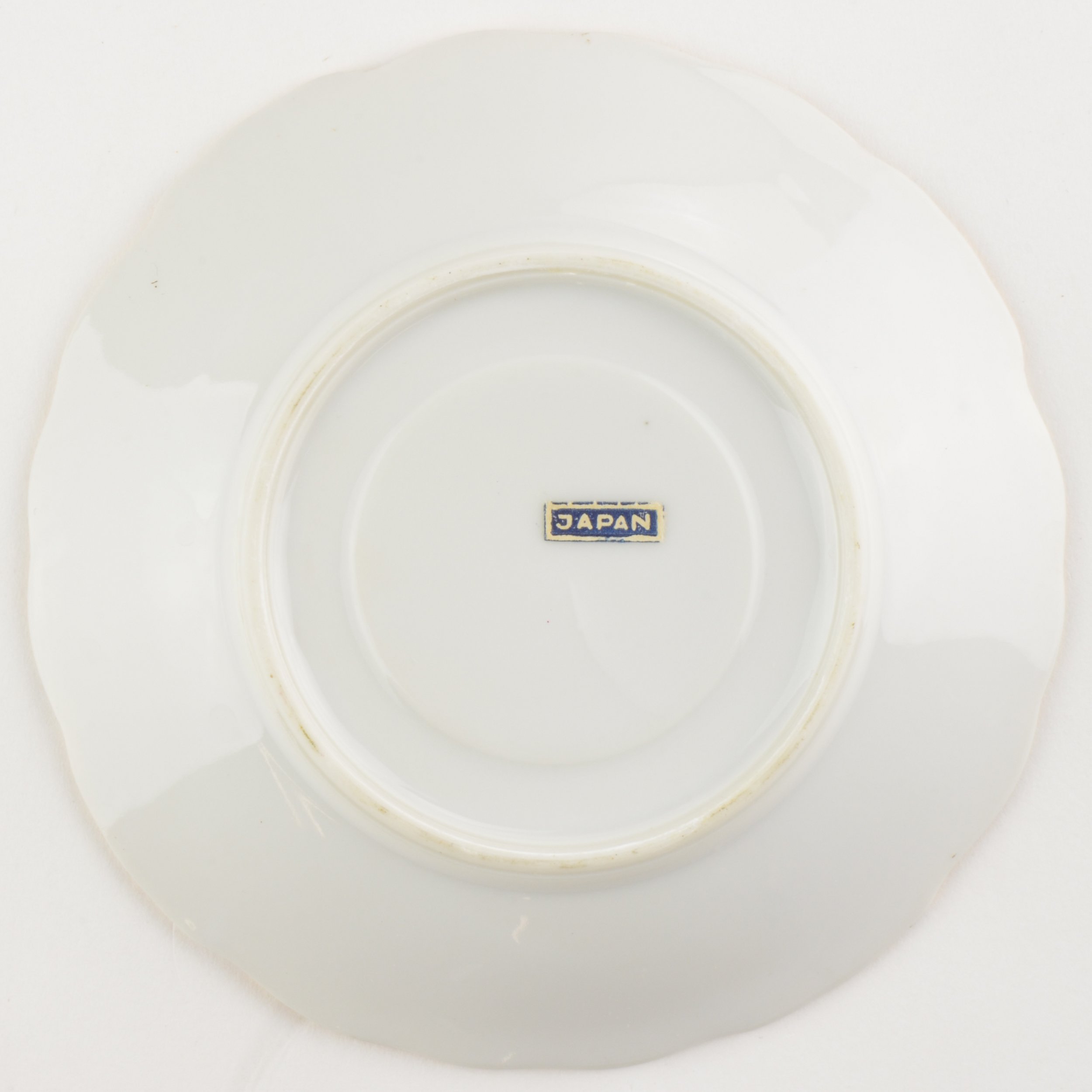 Made In Japan China - Moss Rose Pattern - Demitasse Cup Saucer