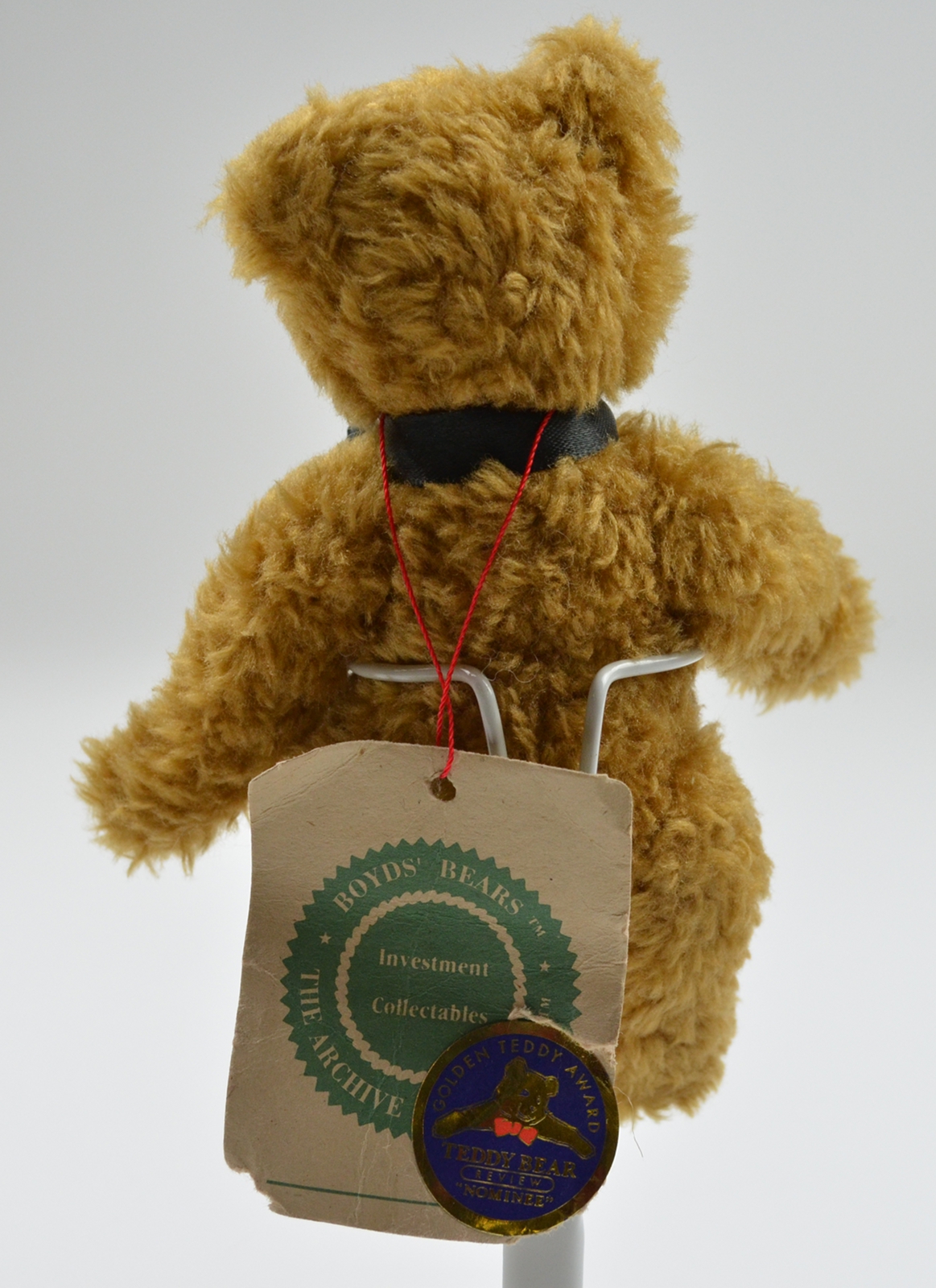 Boyds Bears The Archive Collection Percy Golden Teddy Nominee